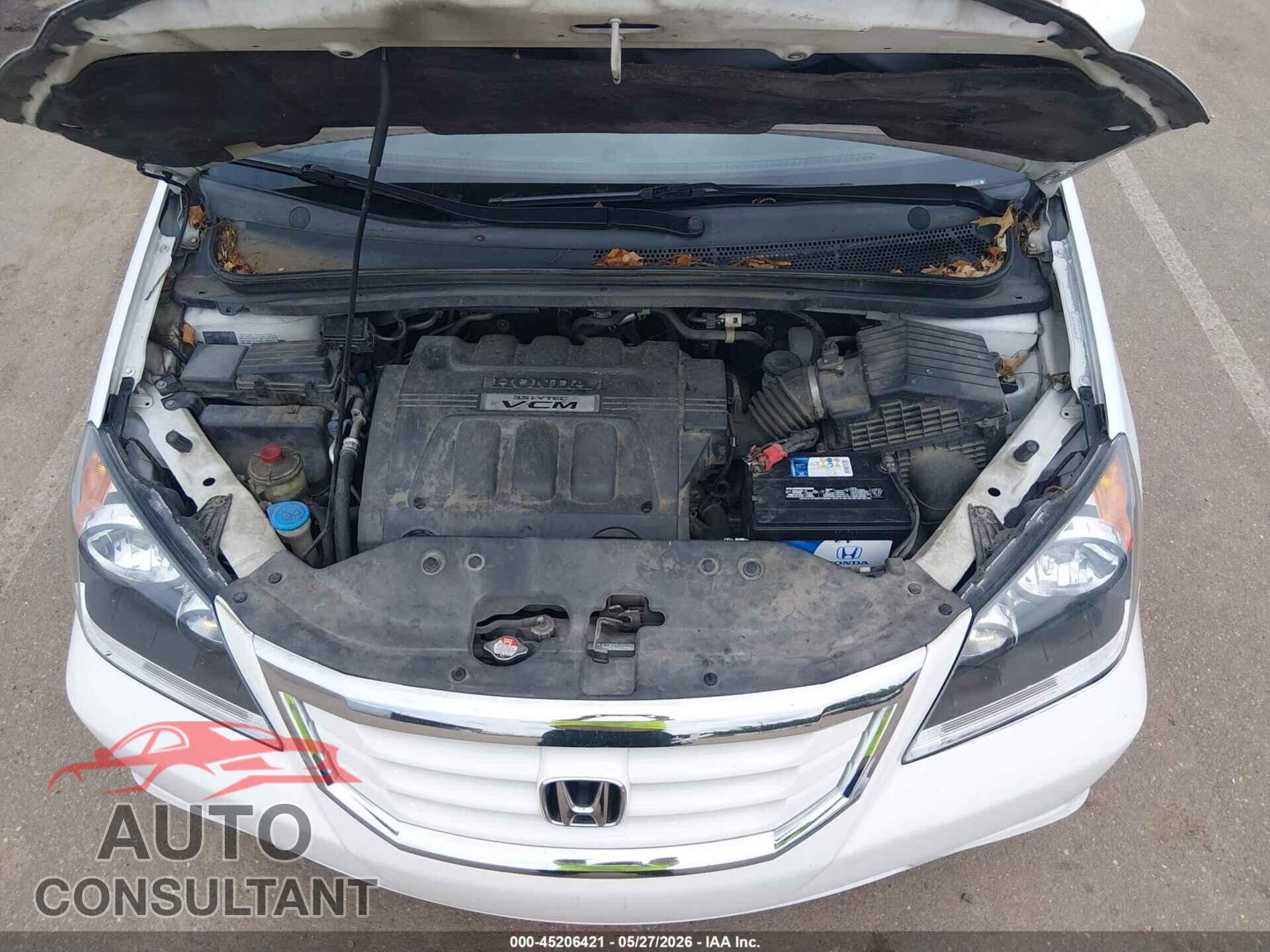 HONDA ODYSSEY 2010 - 5FNRL3H70AB028238