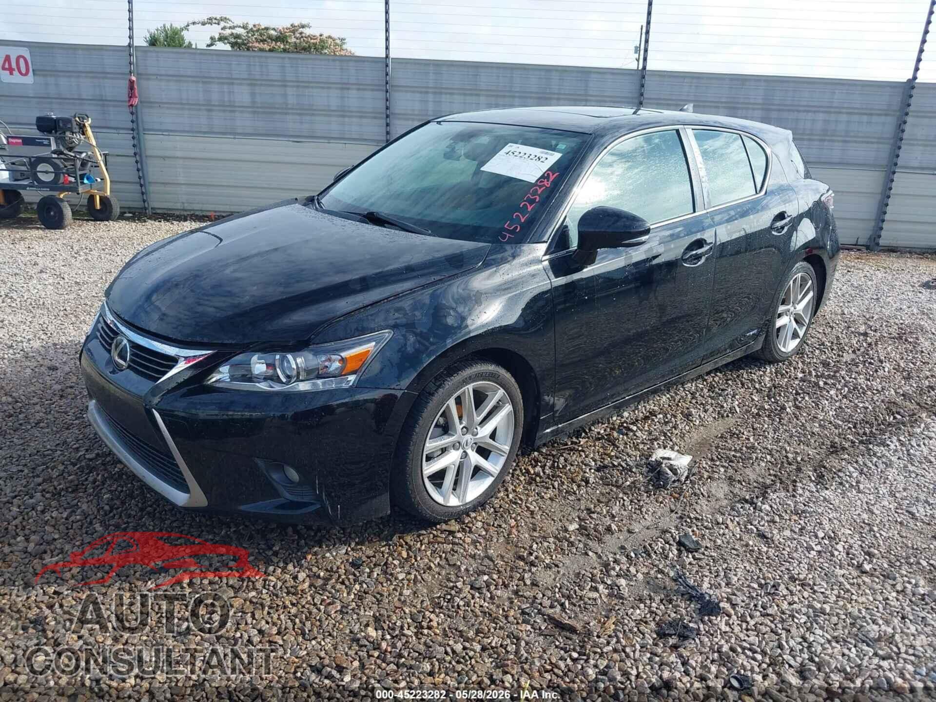 LEXUS CT 200H 2014 - JTHKD5BH4E2175942