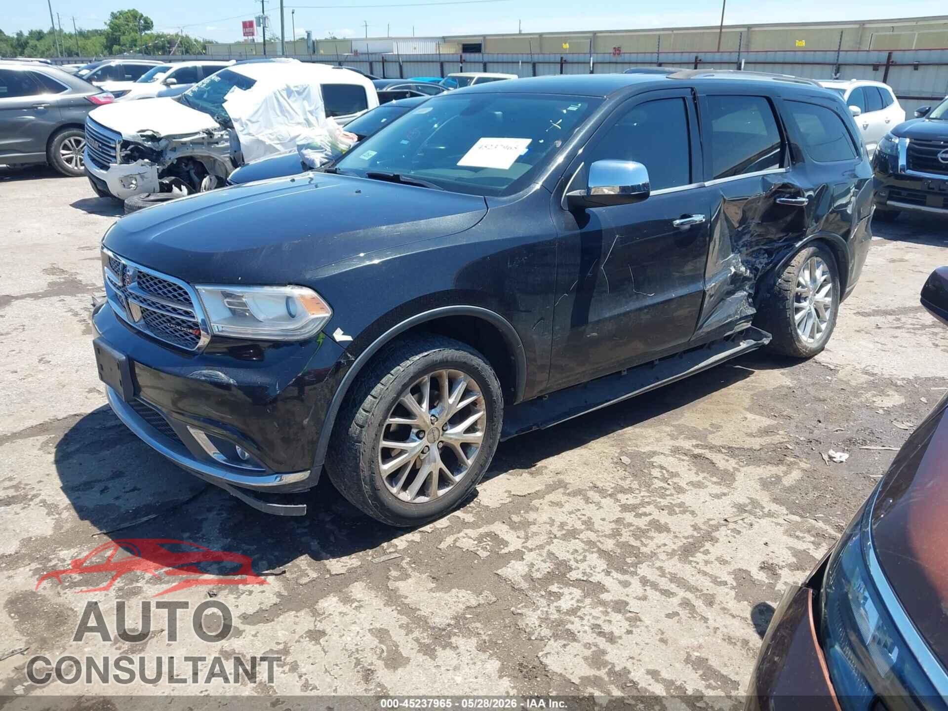 DODGE DURANGO 2016 - 1C4RDHAG7GC315215