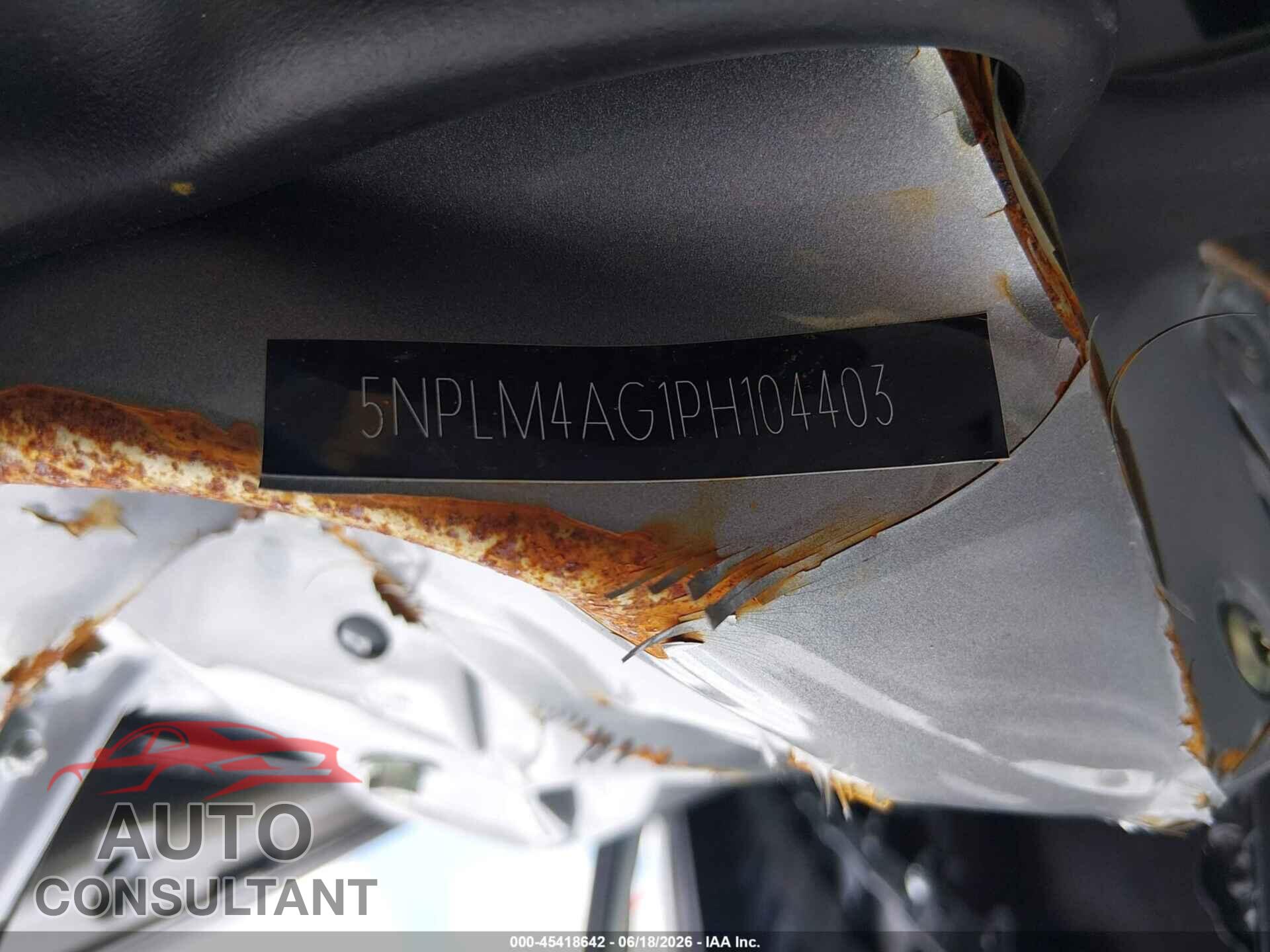 HYUNDAI ELANTRA 2023 - 5NPLM4AG1PH104403