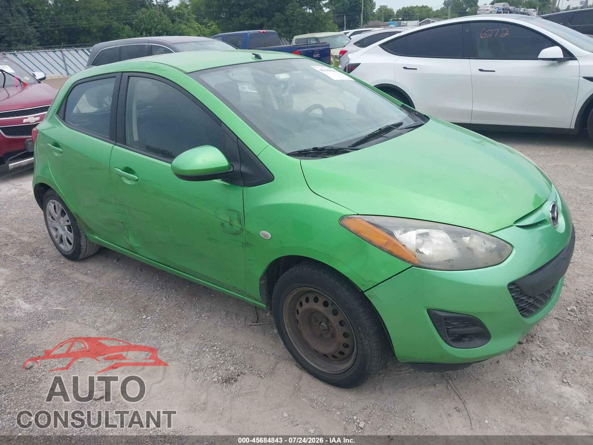 MAZDA MAZDA2 2011 - JM1DE1HY6B0115515