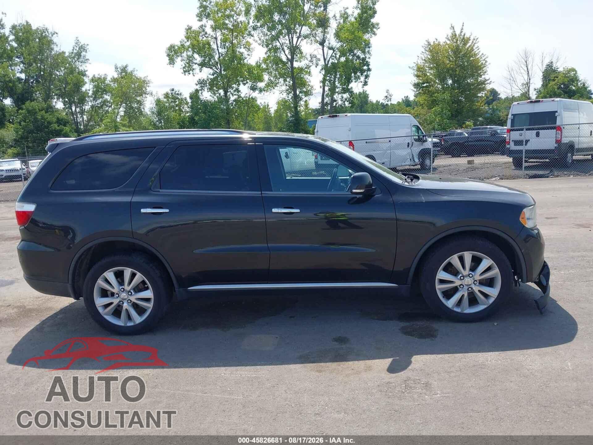 DODGE DURANGO 2013 - 1C4RDJDG5DC509580