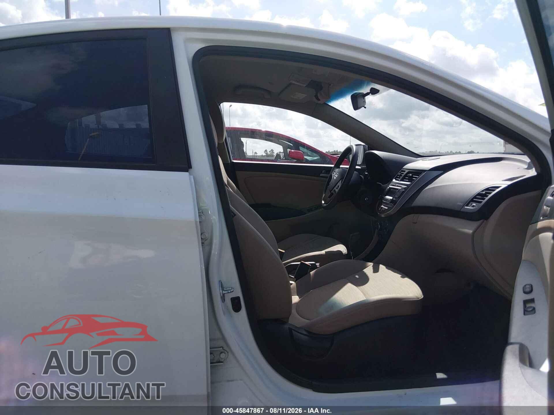 HYUNDAI ACCENT 2015 - KMHCT4AE3FU859943
