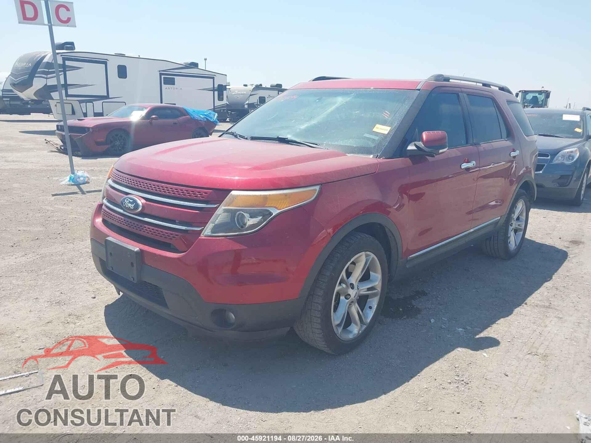FORD EXPLORER 2015 - 1FM5K7F83FGC62452
