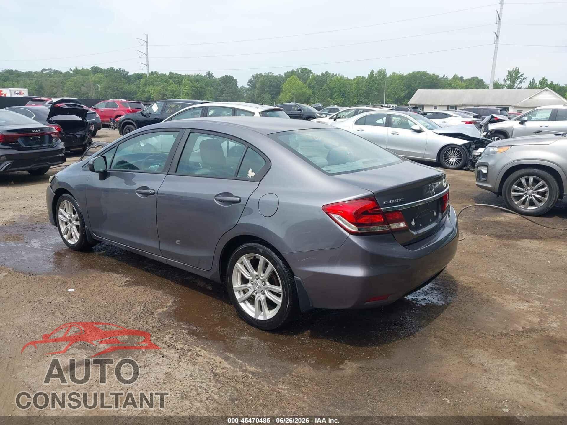 HONDA CIVIC 2014 - 2HGFB2F51EH541968
