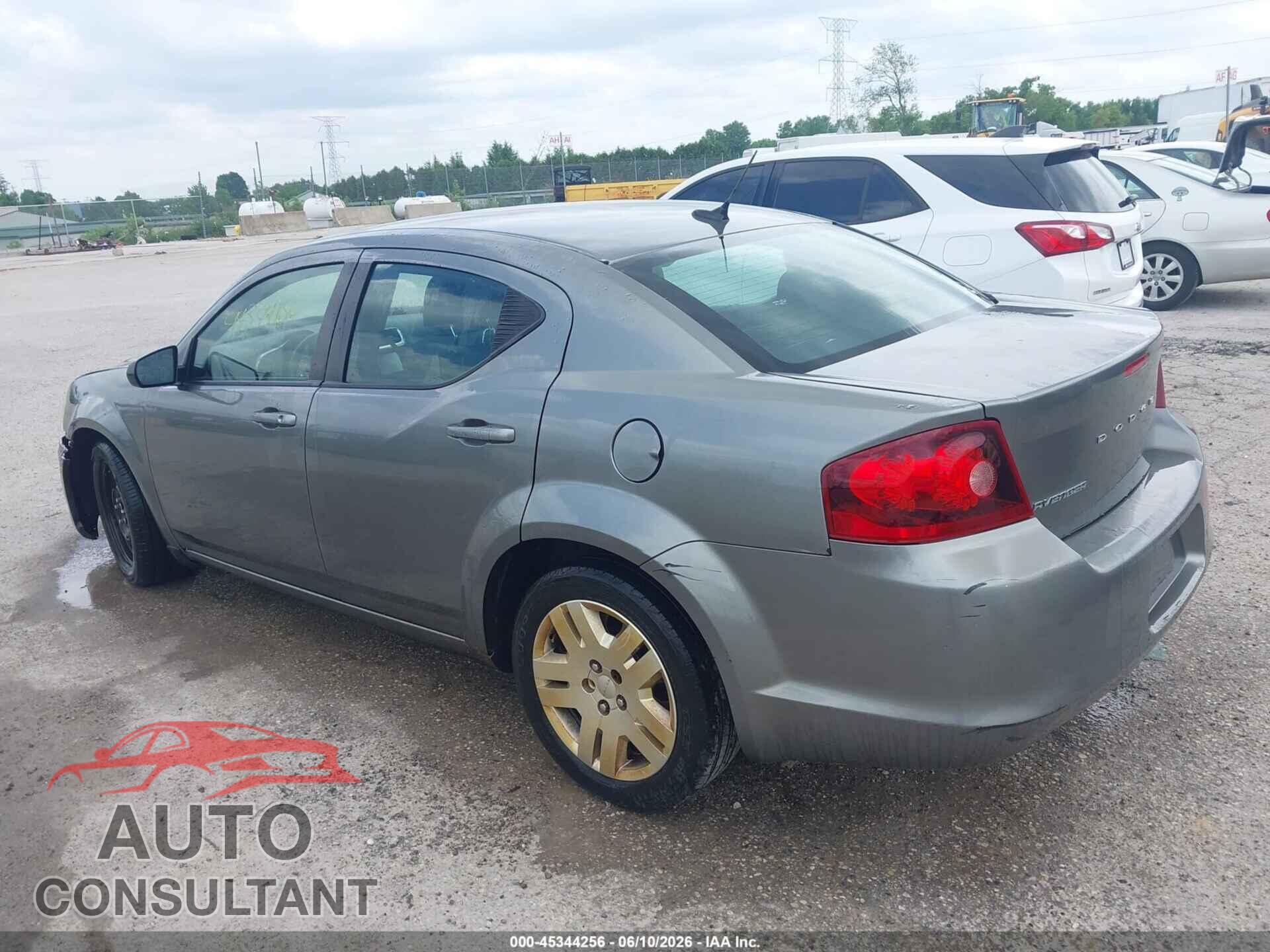 DODGE AVENGER 2012 - 1C3CDZAB4CN215995