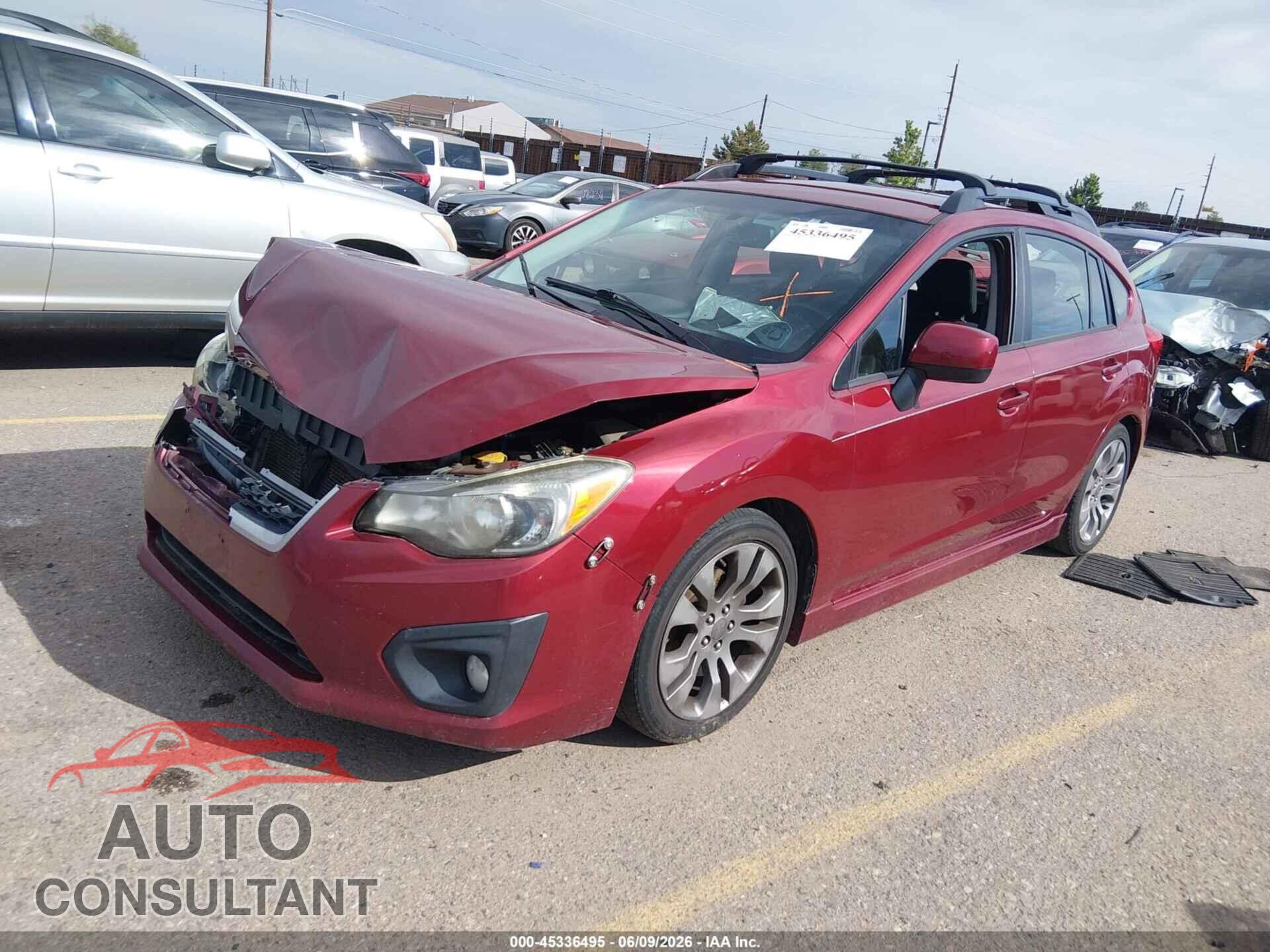SUBARU IMPREZA 2013 - JF1GPAL66D2888236