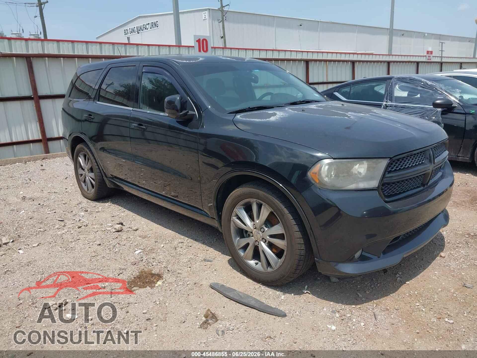 DODGE DURANGO 2012 - 1C4SDJCT1CC337661