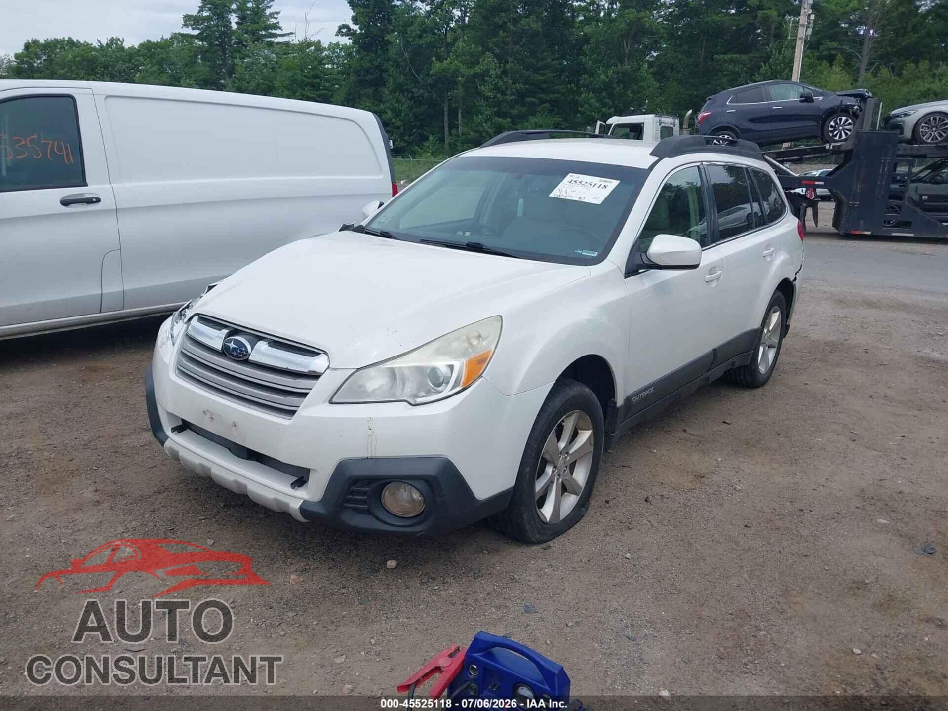 SUBARU OUTBACK 2014 - 4S4BRBKC9E3320906