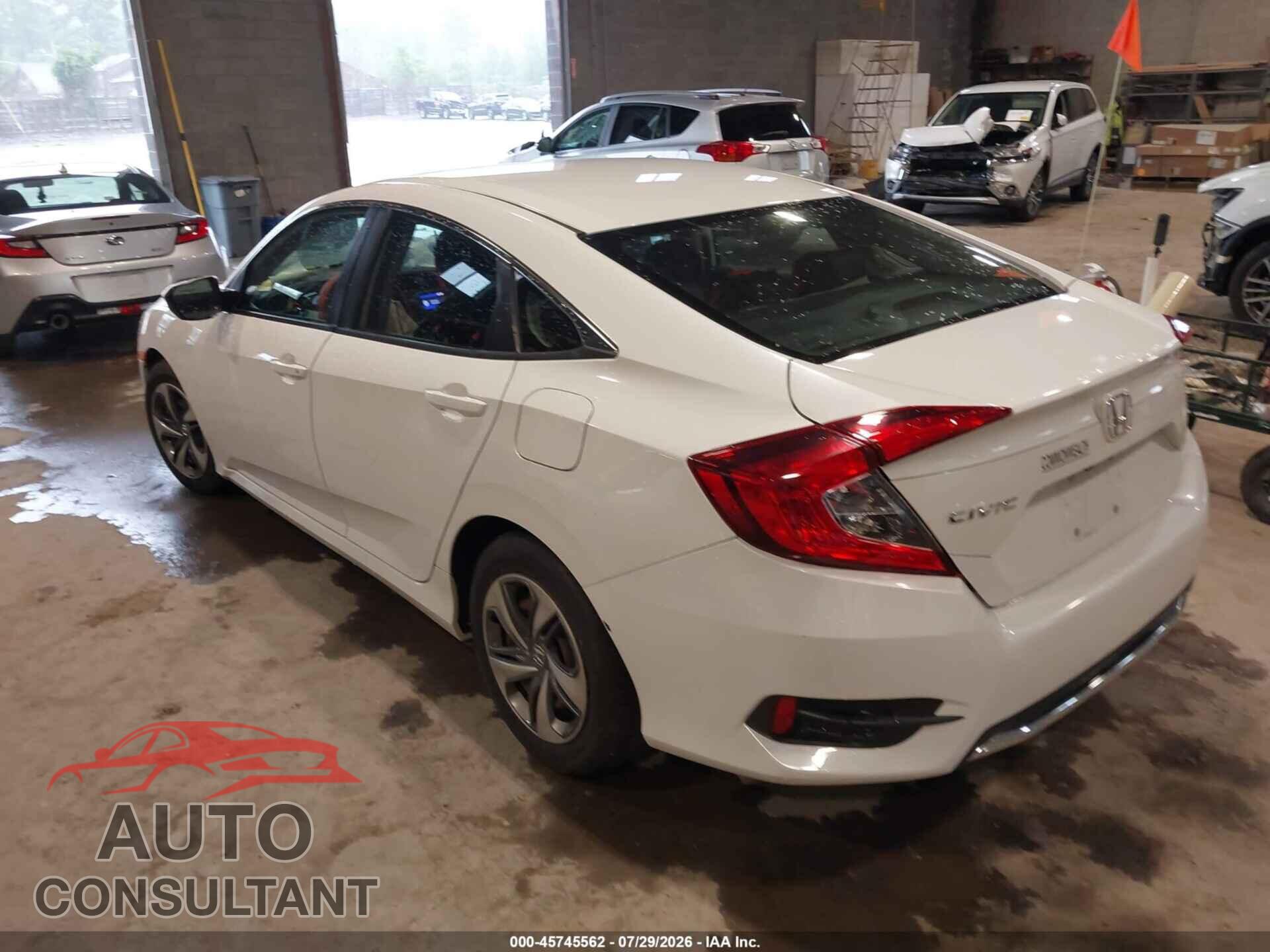 HONDA CIVIC 2019 - 2HGFC2F66KH576412