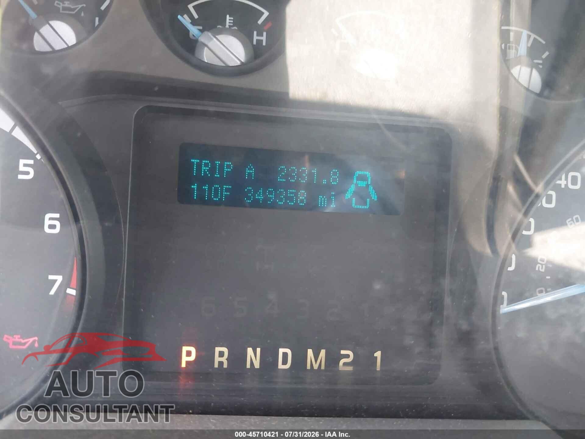 FORD F-250 2011 - 1FDBF2A62BEB70187