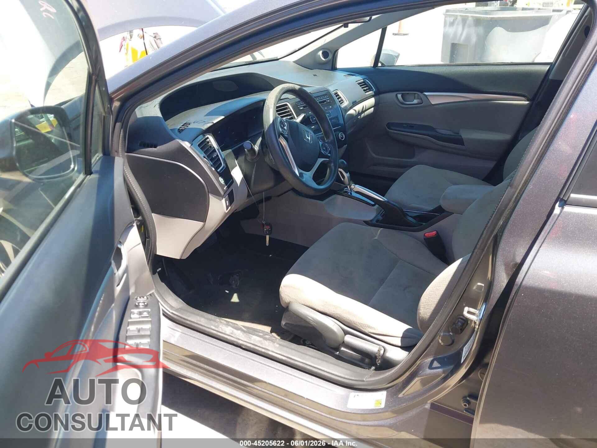 HONDA CIVIC 2013 - 19XFB2F88DE050848