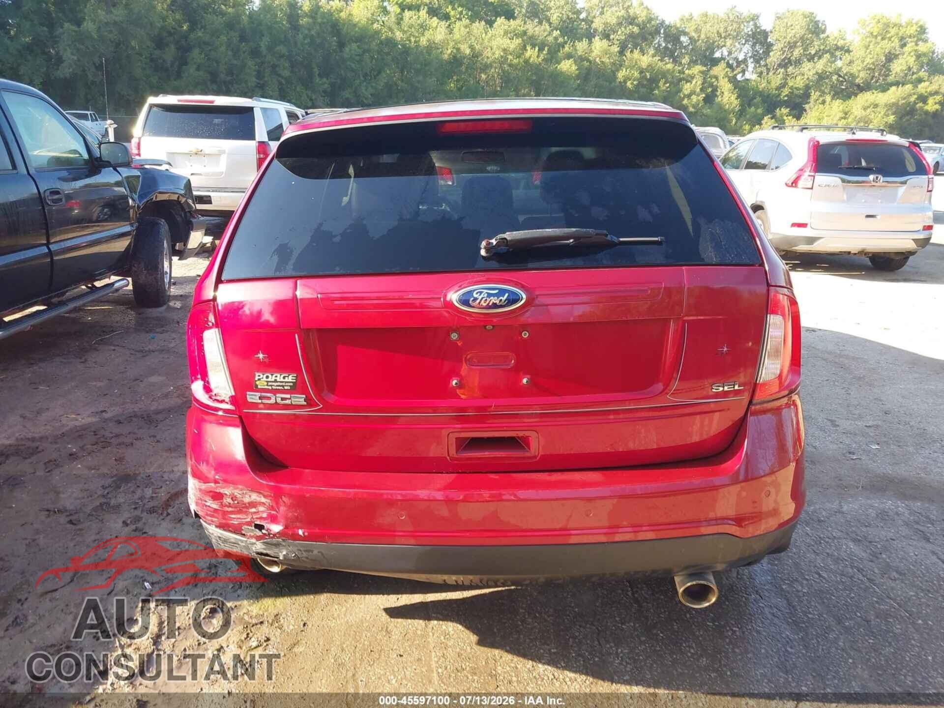 FORD EDGE 2013 - 2FMDK3JC0DBC02102