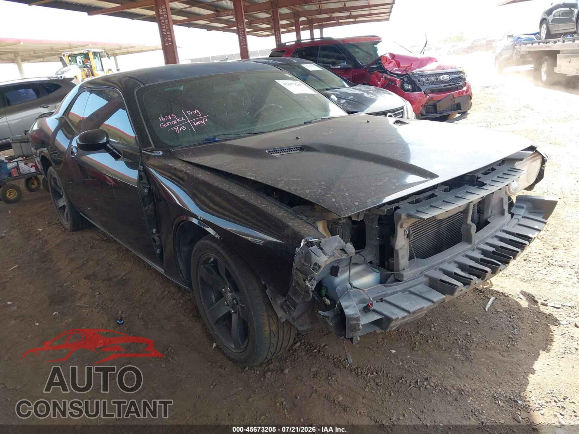 DODGE CHALLENGER 2012 - 2C3CDYAGXCH268330