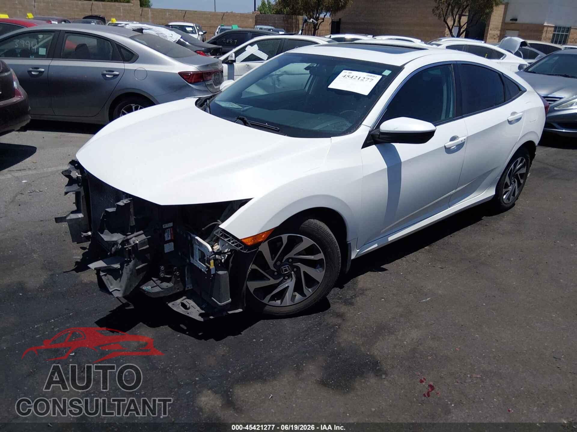 HONDA CIVIC 2017 - 2HGFC2F75HH512055