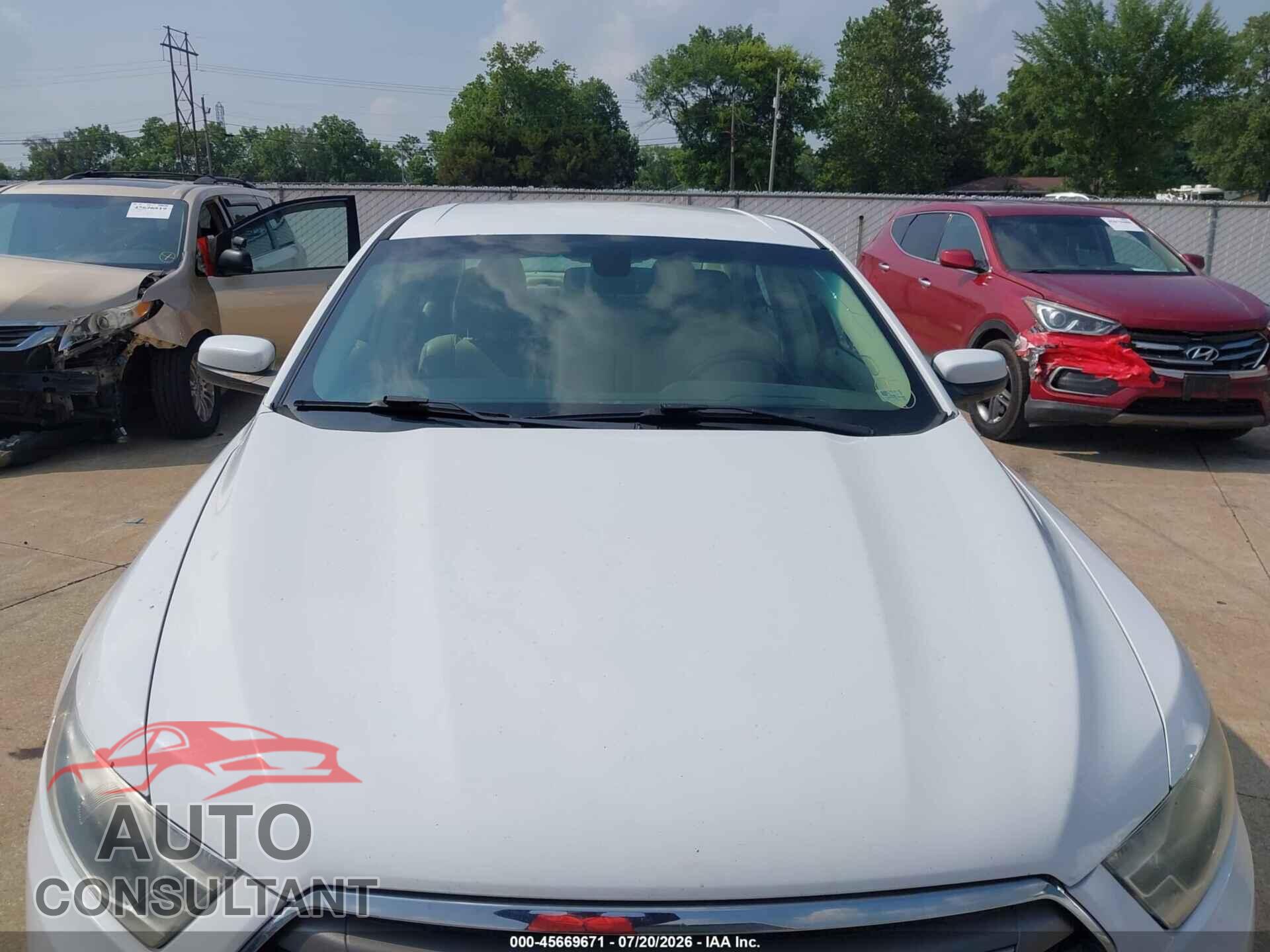 FORD TAURUS 2013 - 1FAHP2E87DG165037