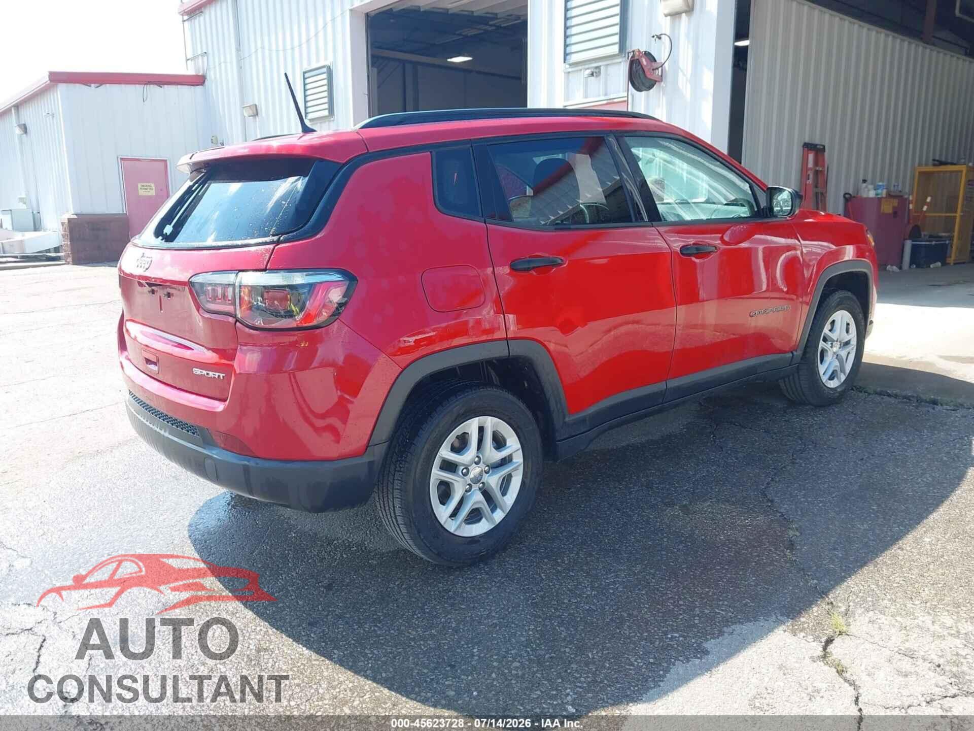 JEEP COMPASS 2018 - 3C4NJCAB0JT405610