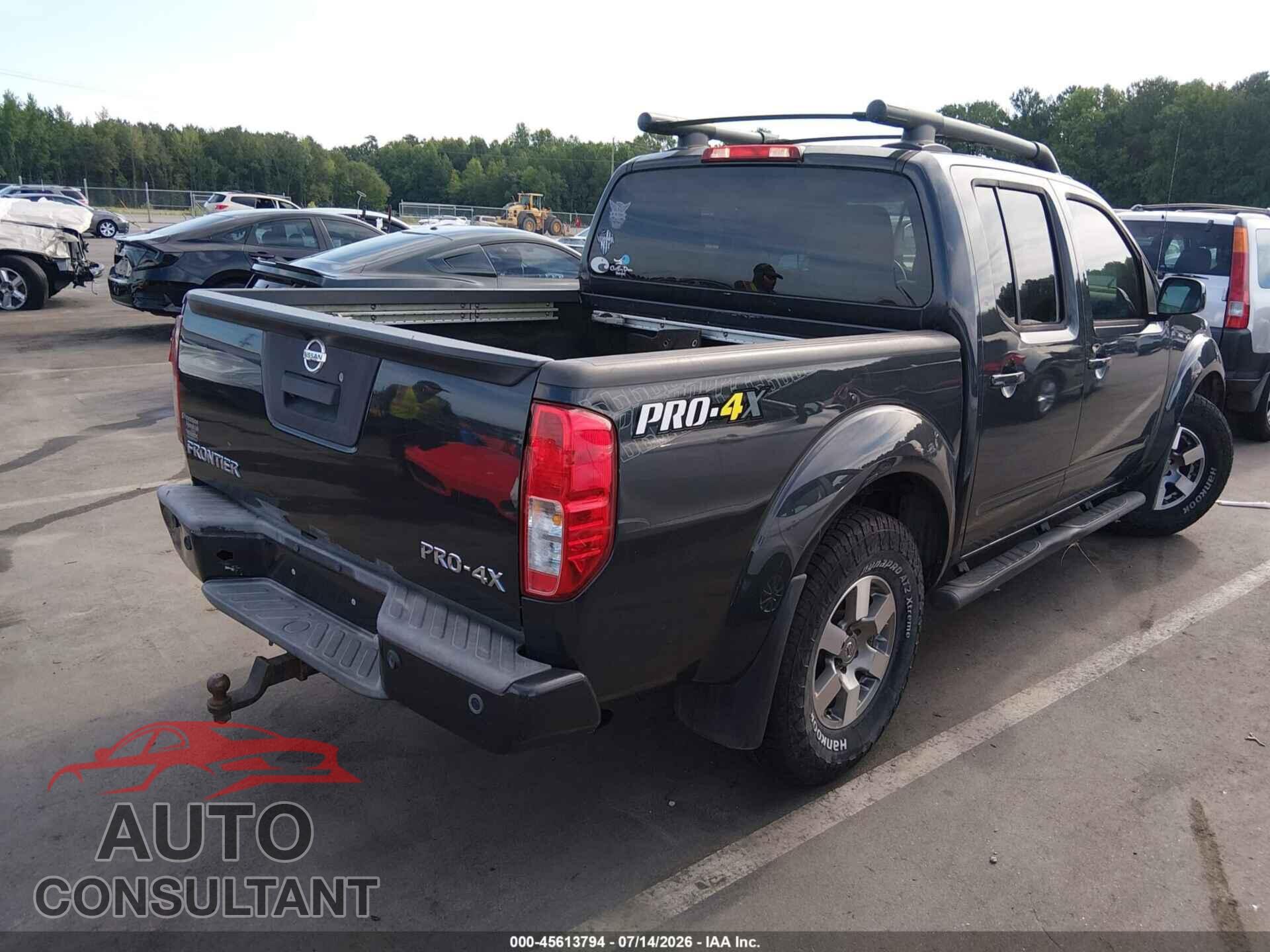 NISSAN FRONTIER 2013 - 1N6AD0EV4DN714619