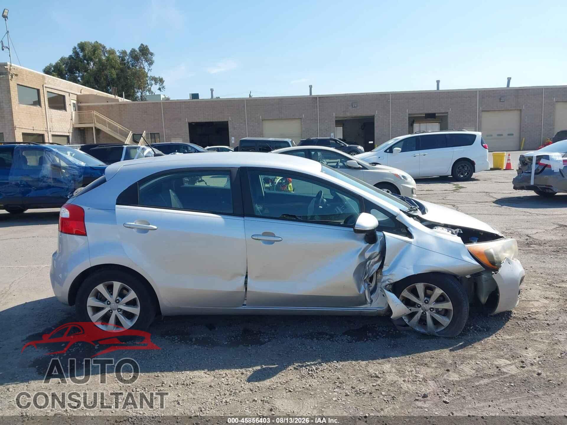KIA RIO5 2012 - KNADN5A32C6033122