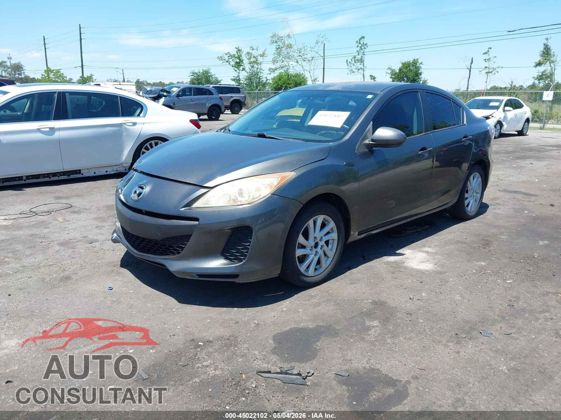 MAZDA MAZDA3 2012 - JM1BL1V71C1678671
