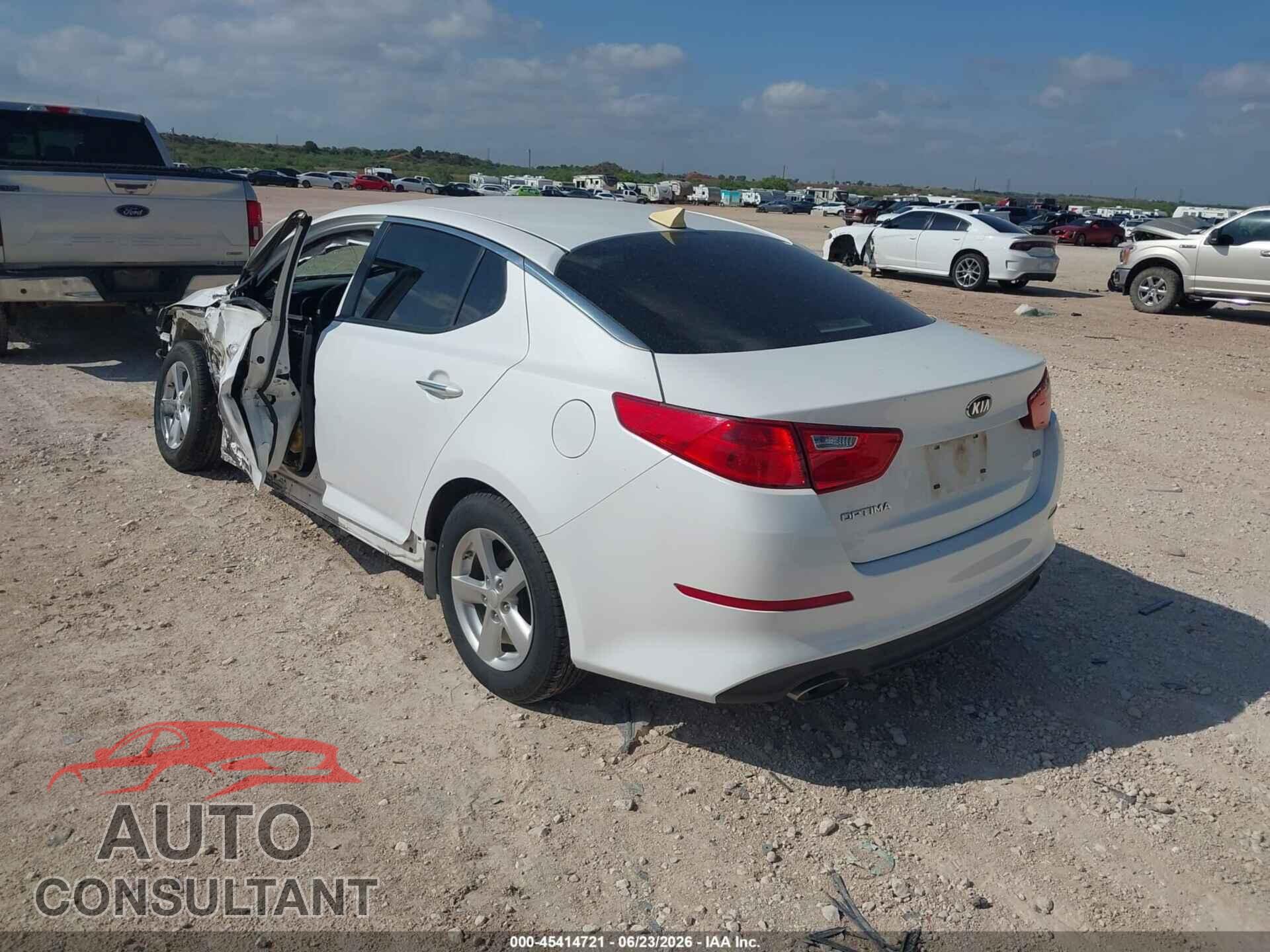 KIA OPTIMA 2015 - KNAGM4A72F5545406