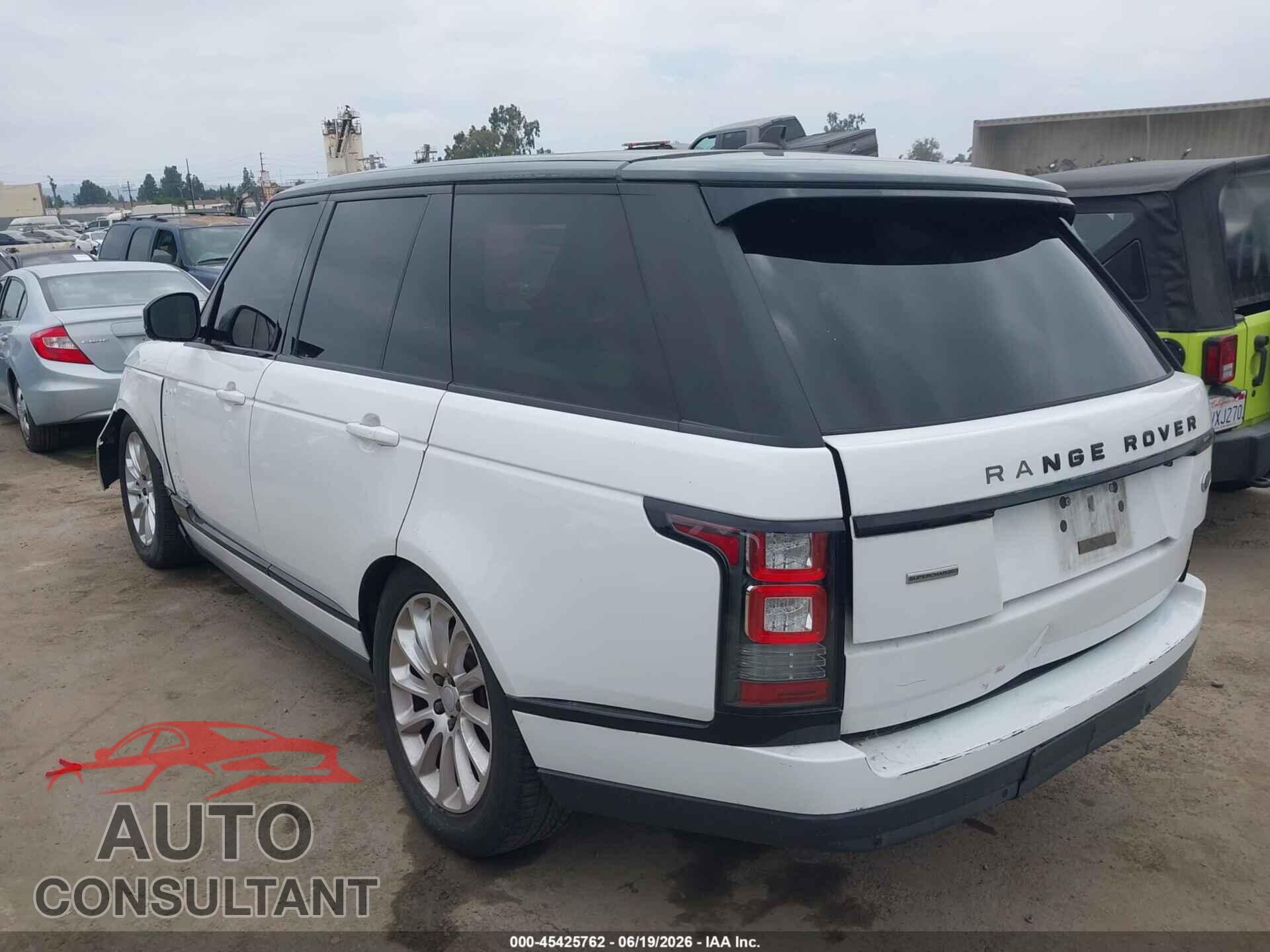 LAND ROVER RANGE ROVER 2016 - SALGS2EF2GA307877