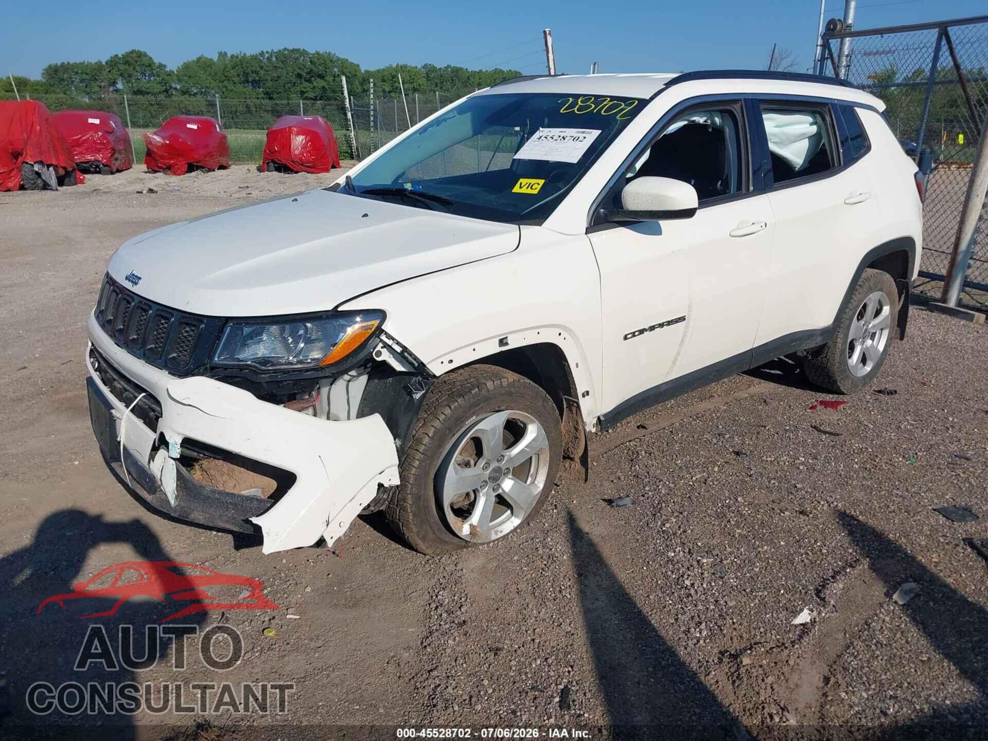 JEEP COMPASS 2019 - 3C4NJDBB8KT741933