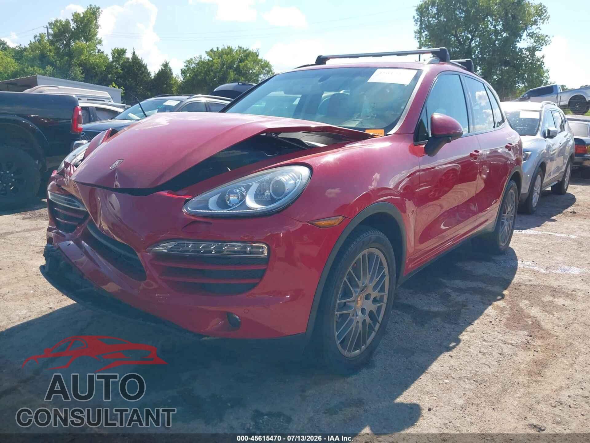 PORSCHE CAYENNE 2013 - WP1AA2A25DLA19143