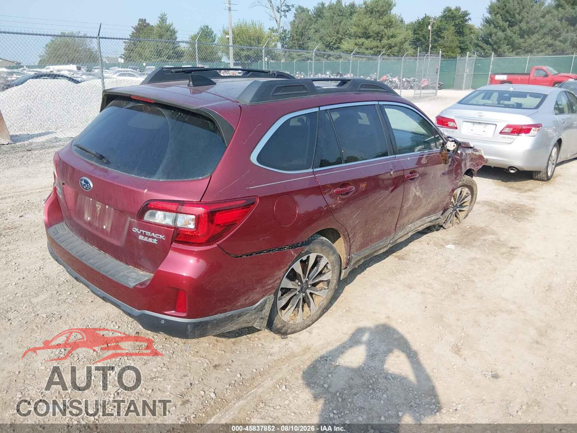 SUBARU OUTBACK 2017 - 4S4BSANC4H3241710