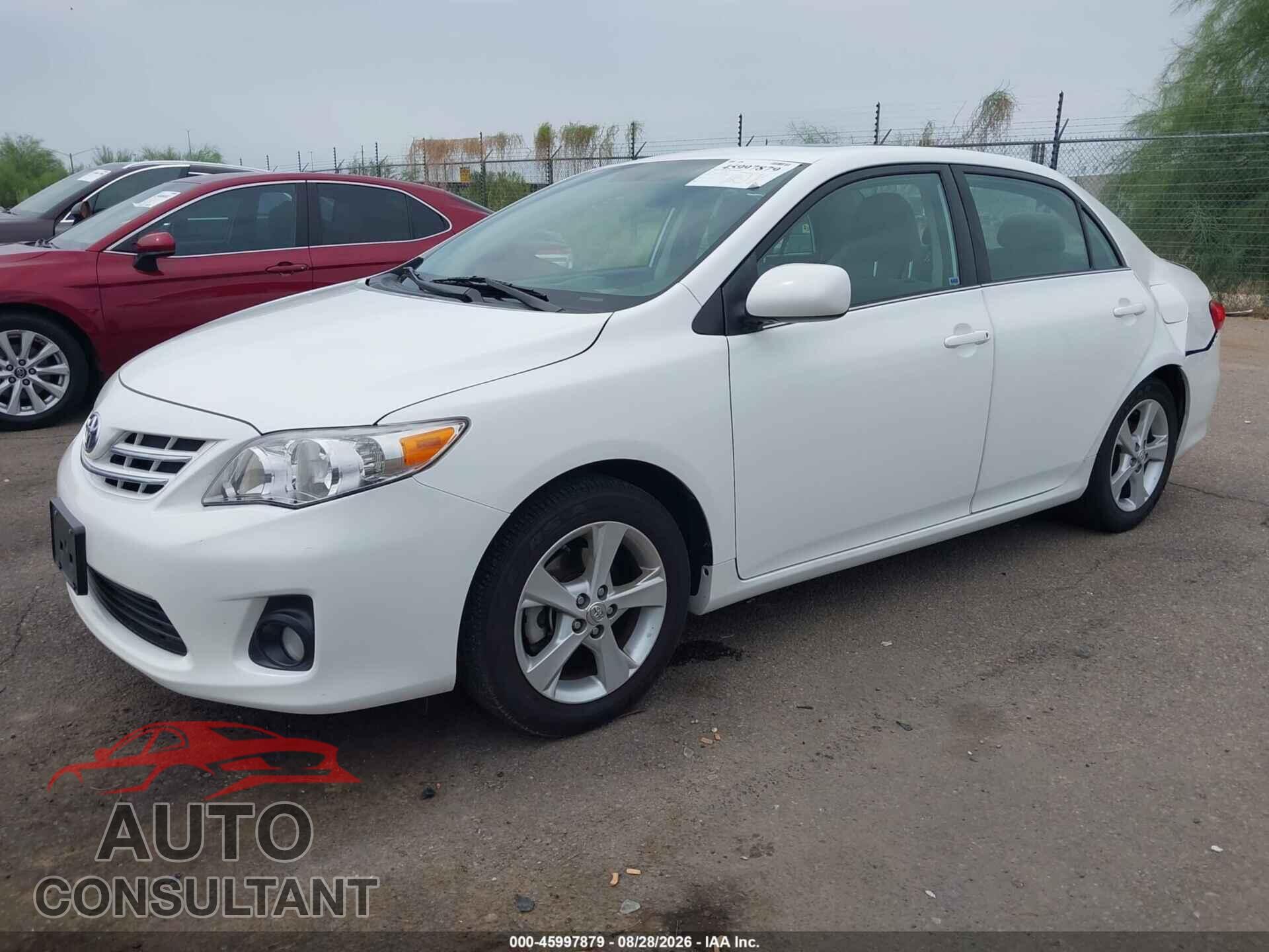 TOYOTA COROLLA 2013 - 5YFBU4EEXDP203790