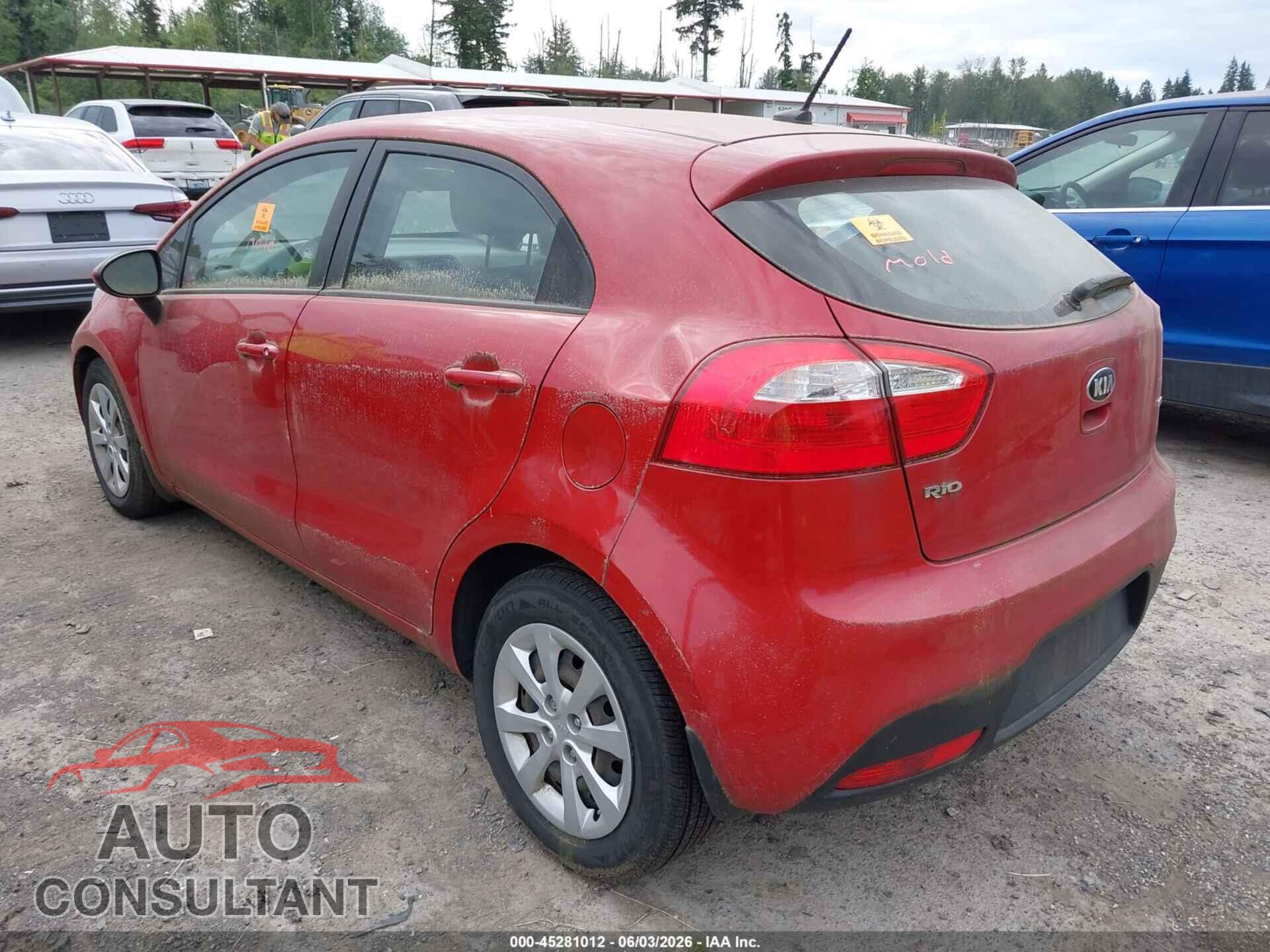 KIA RIO 2014 - KNADM5A32E6353756