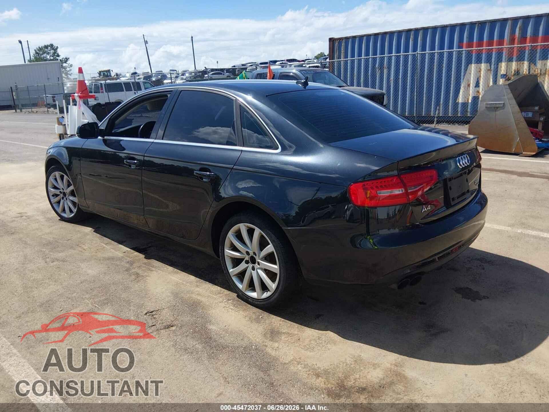AUDI A4 2013 - WAUBFAFL4DN028405