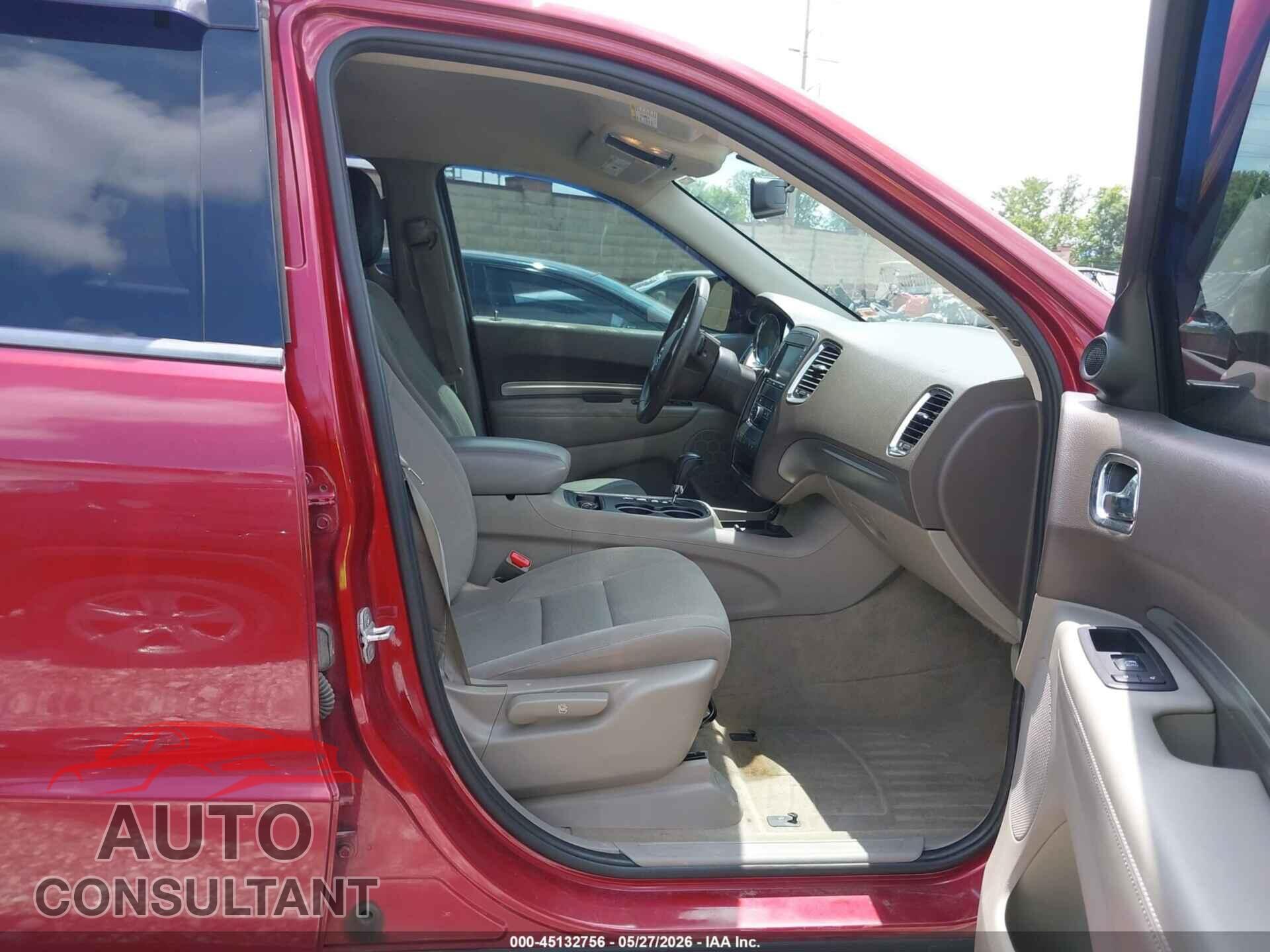 DODGE DURANGO 2013 - 1C4RDHAG2DC669509