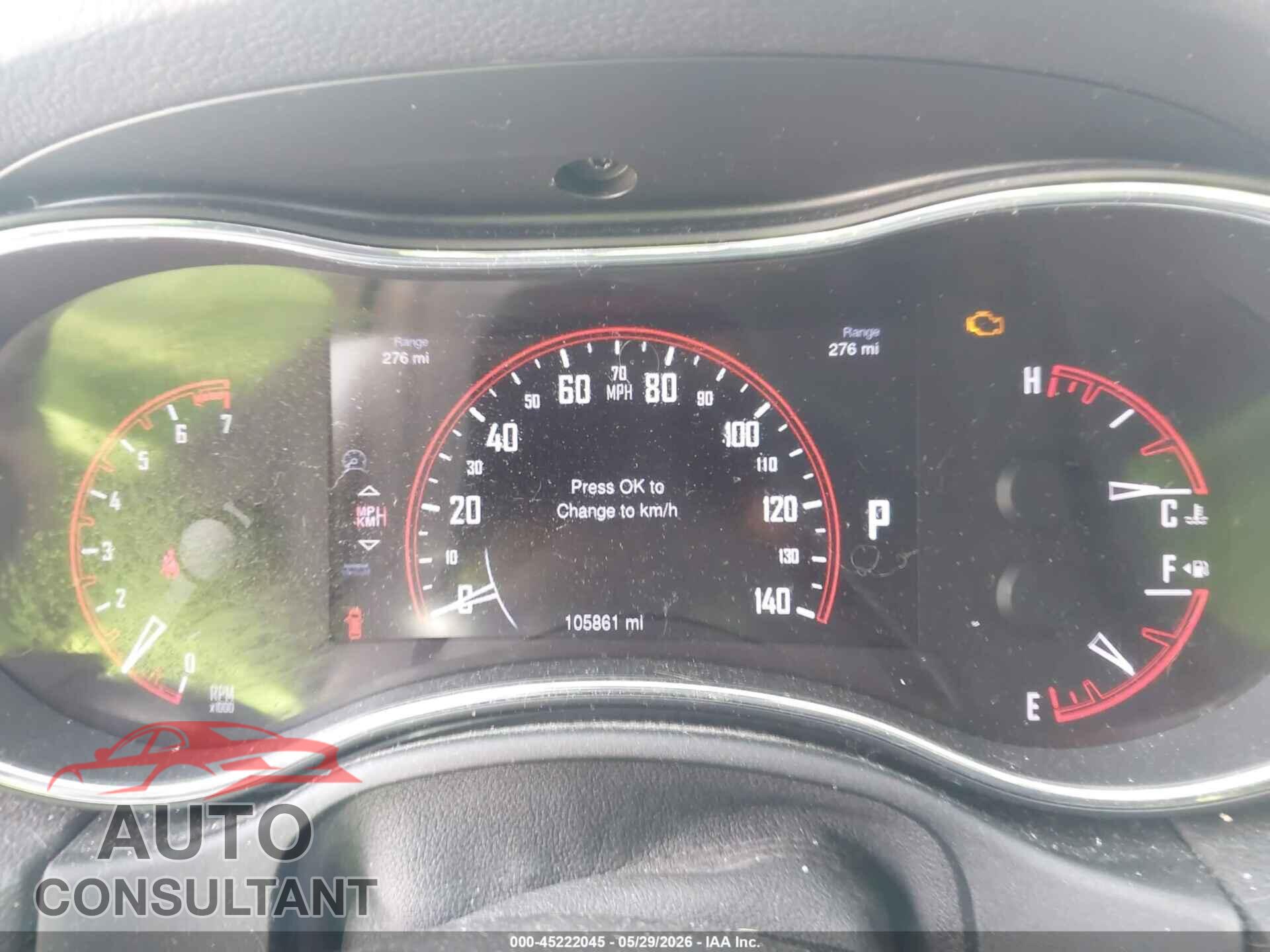 DODGE DURANGO 2015 - 1C4RDJDG6FC244798