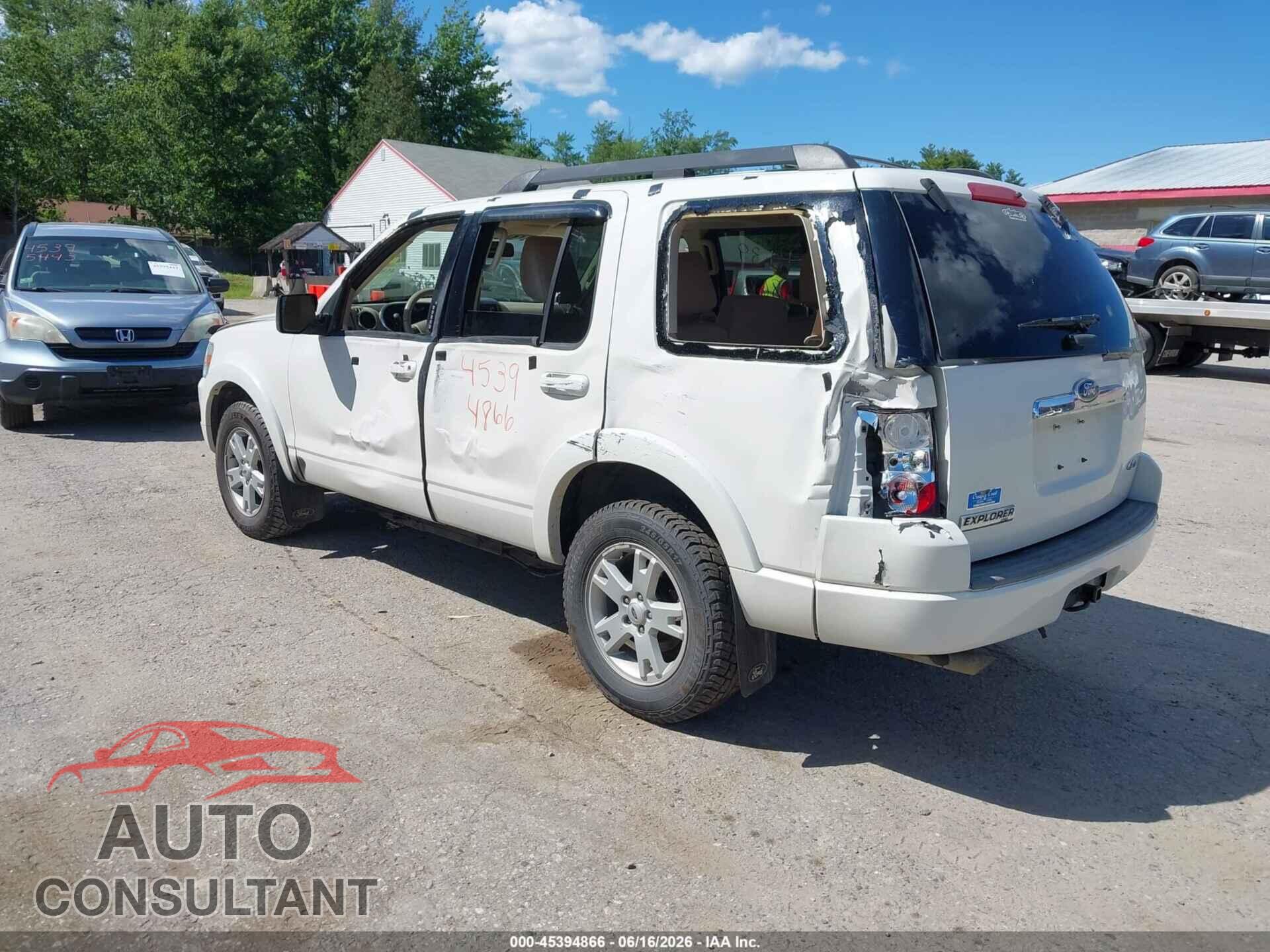 FORD EXPLORER 2010 - 1FMEU7DEXAUA80759