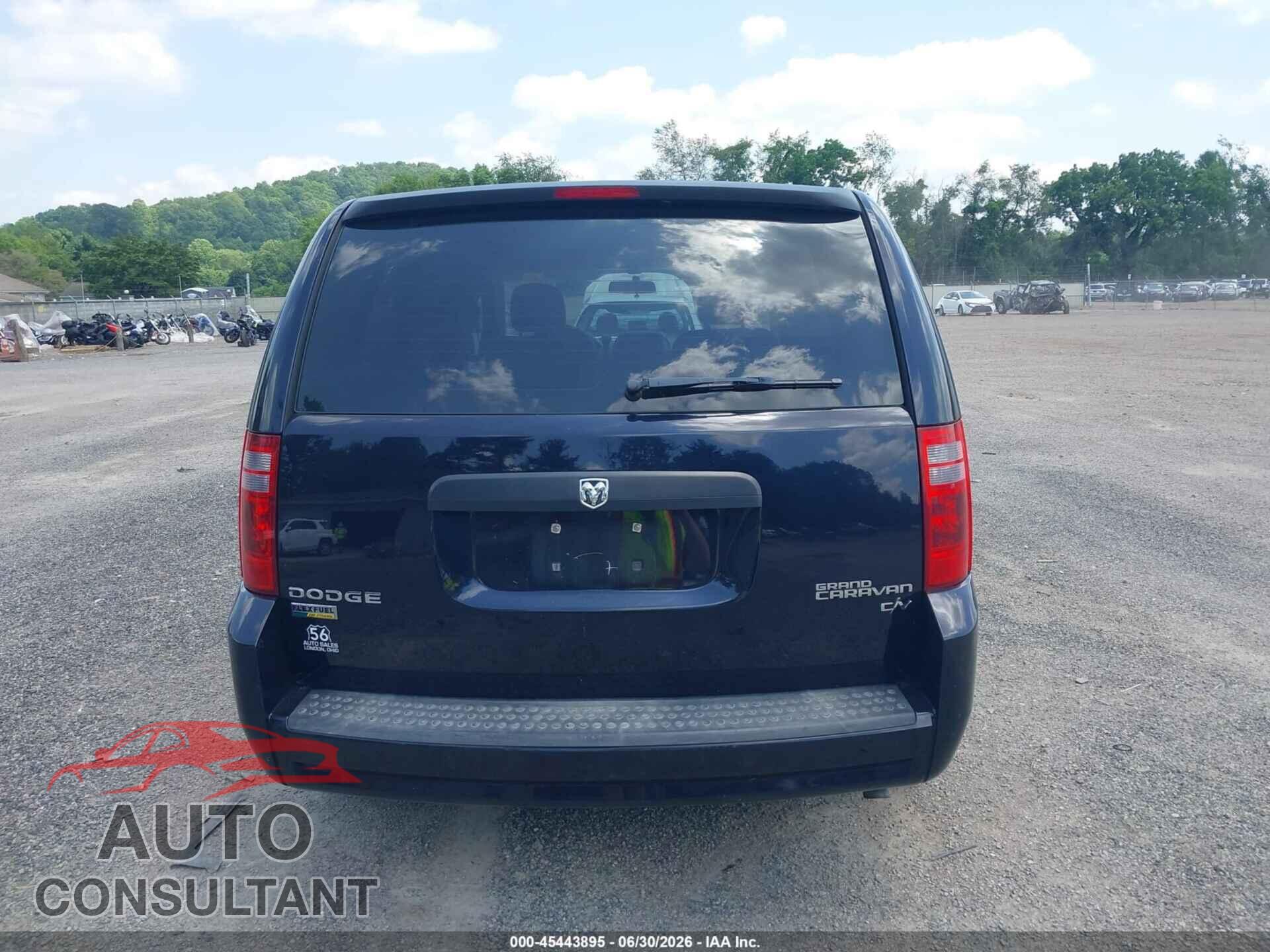 DODGE GRAND CARAVAN 2010 - 2D4RN1AE8AR437098