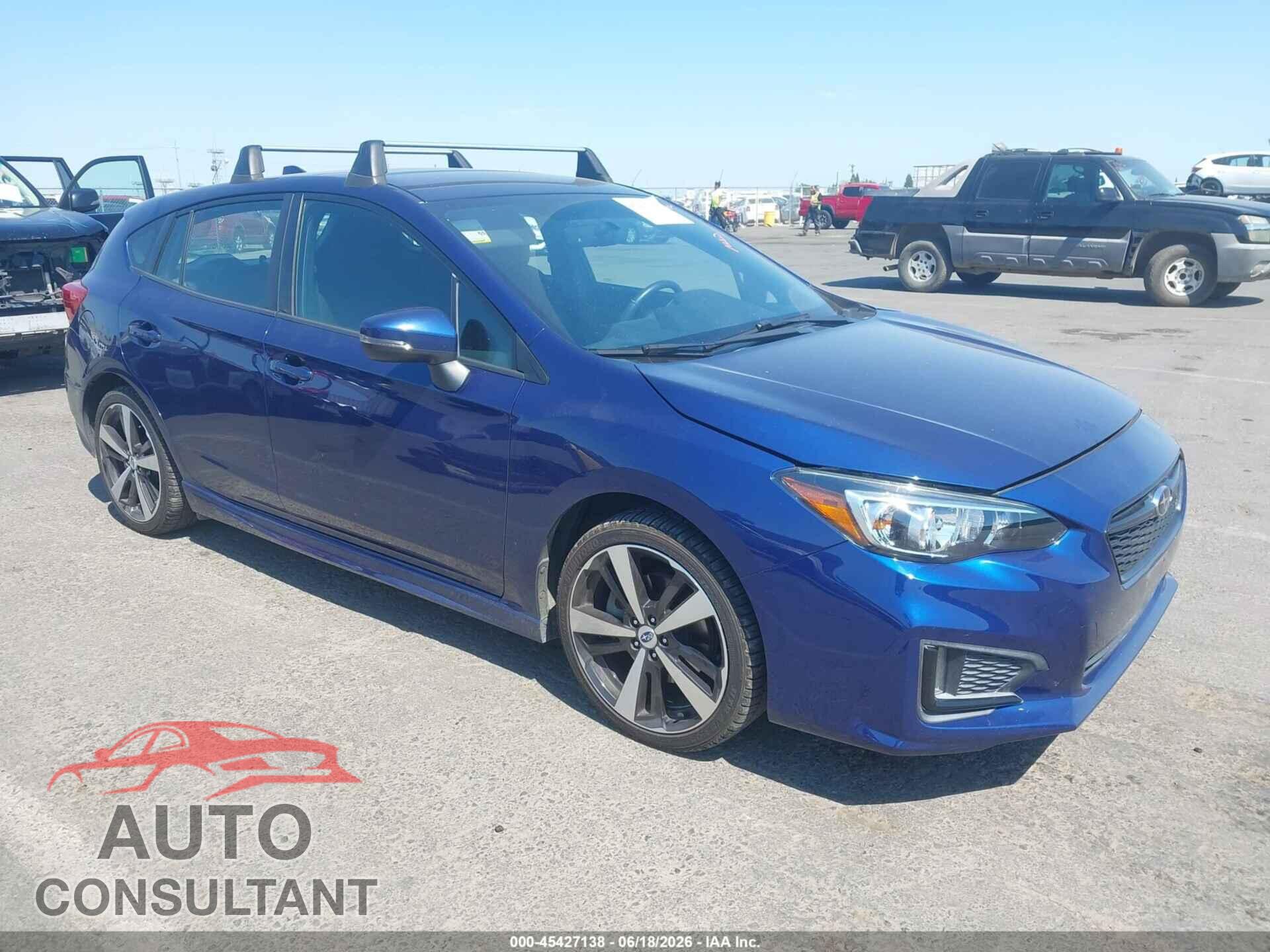 SUBARU IMPREZA 2017 - 4S3GTAK69H3747653