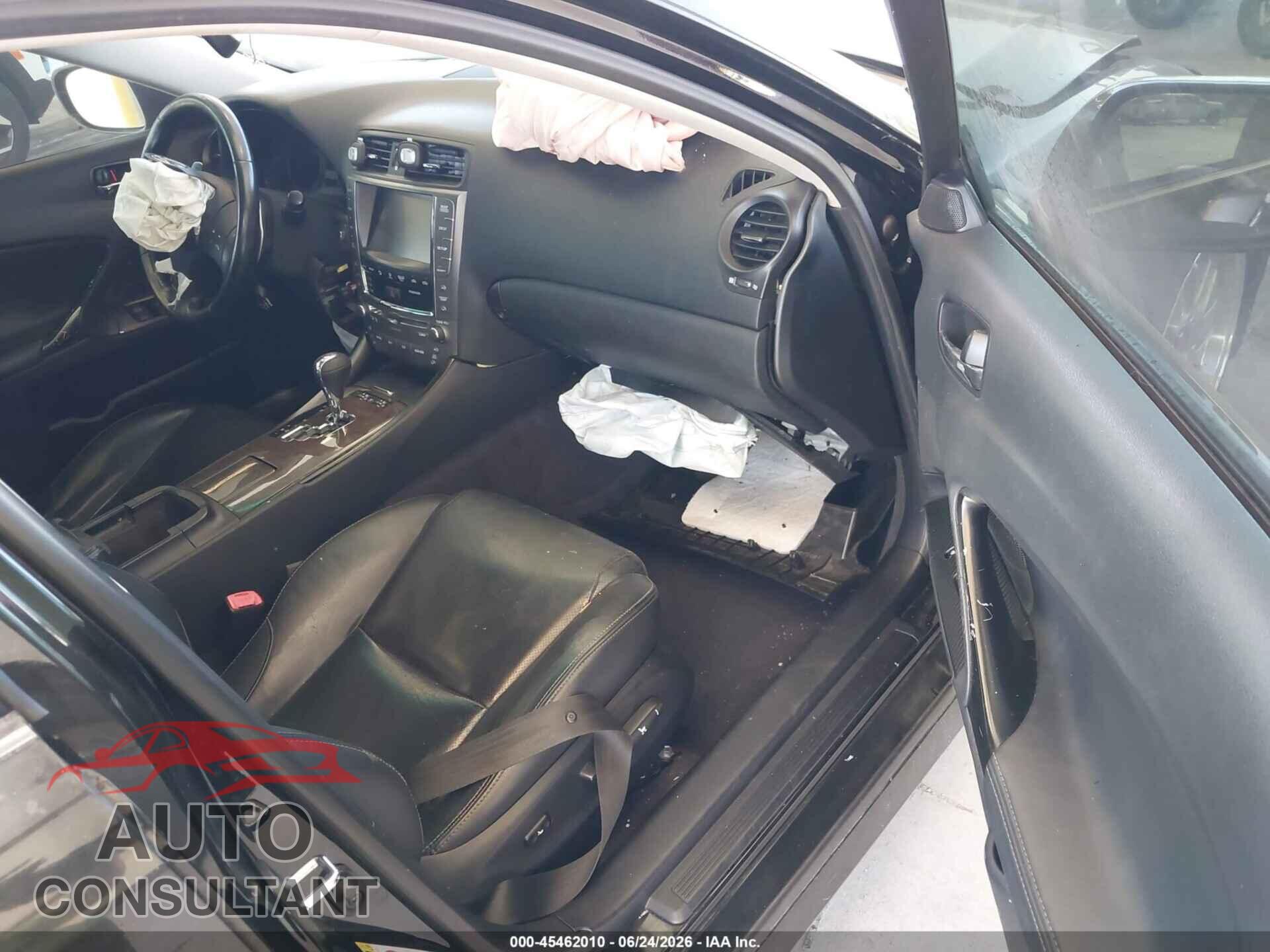 LEXUS IS 250 2010 - JTHBF5C27A5128076
