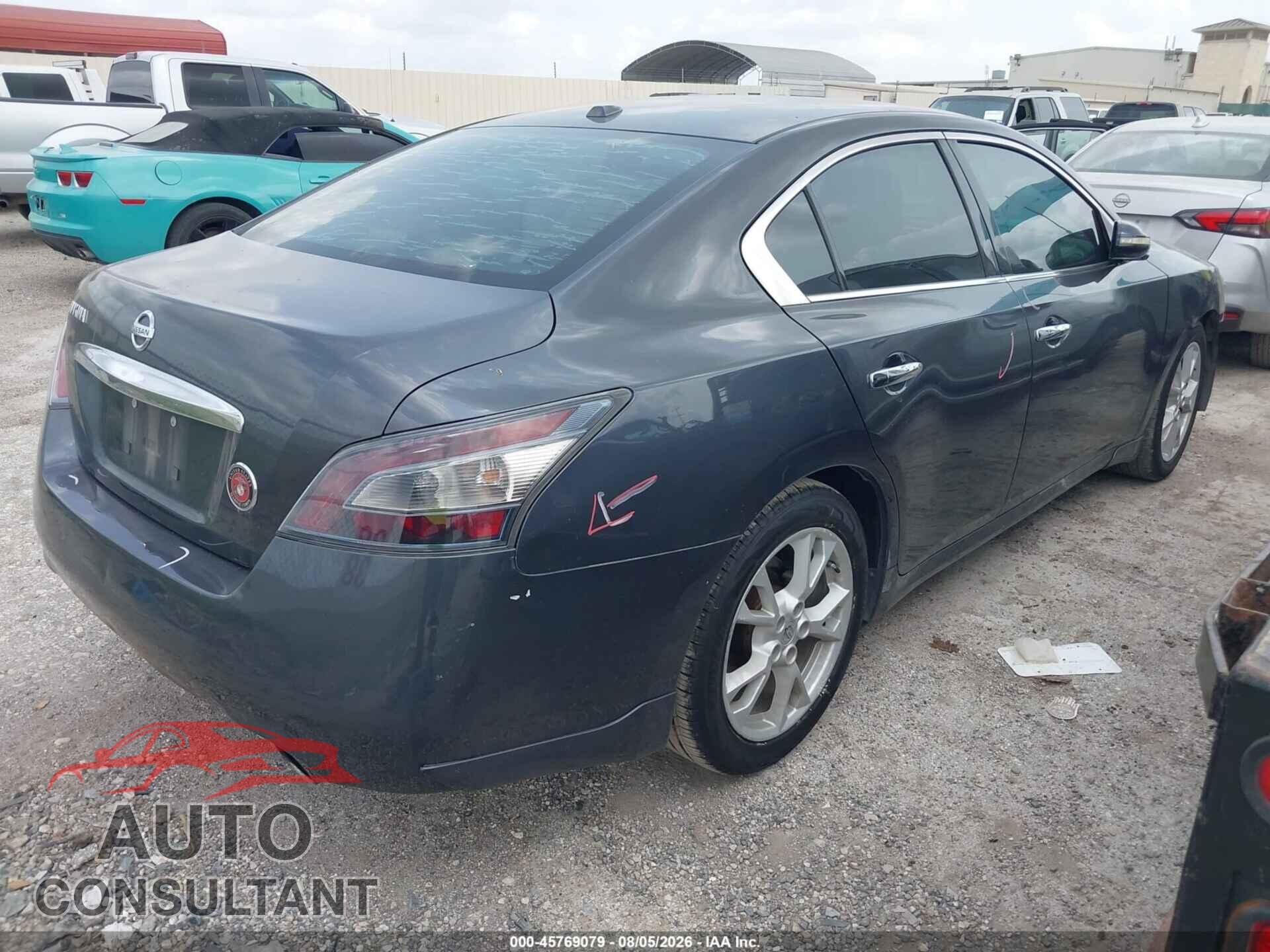 NISSAN MAXIMA 2013 - 1N4AA5AP1DC823041