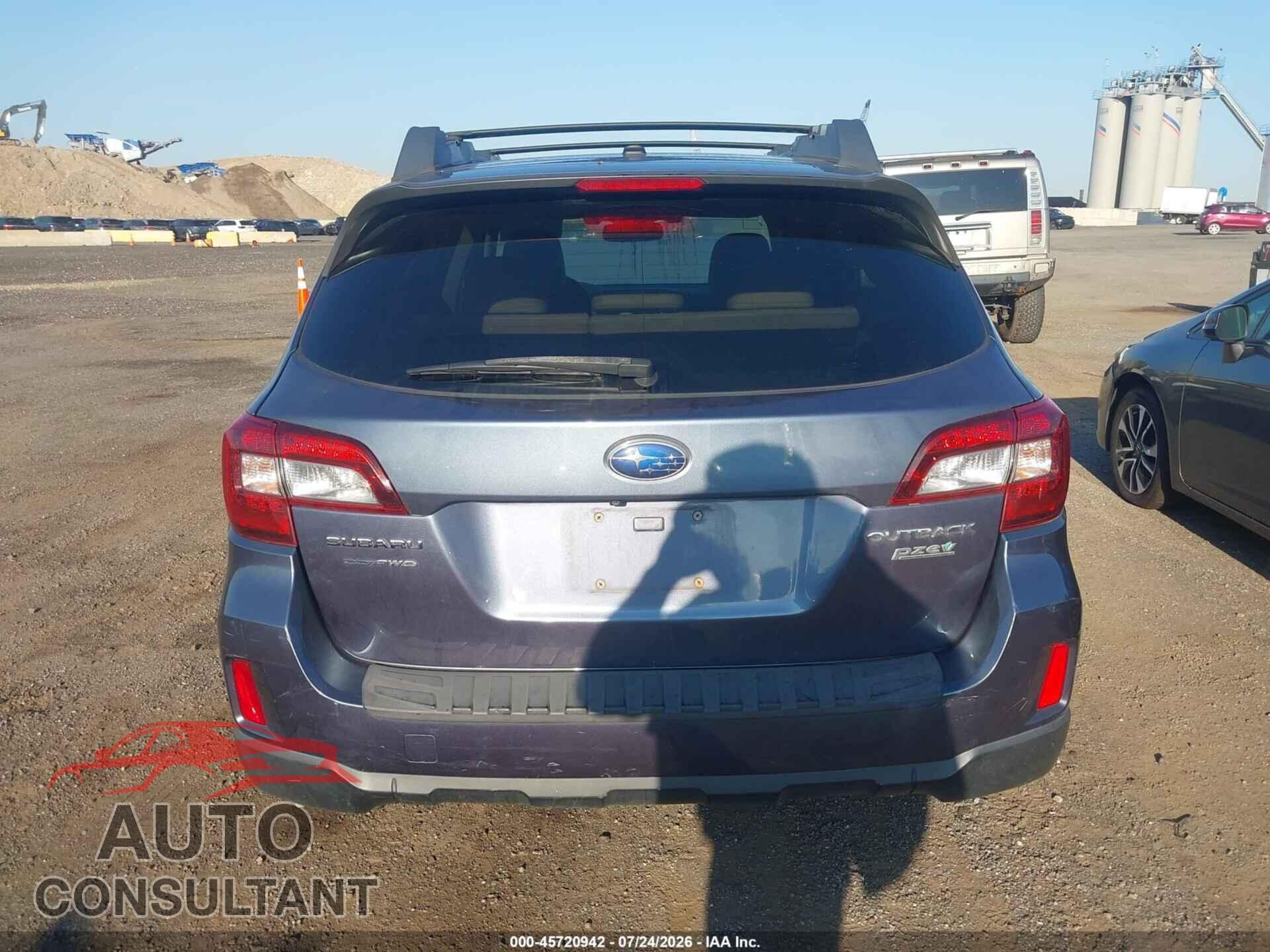 SUBARU OUTBACK 2015 - 4S4BSANC2F3258132