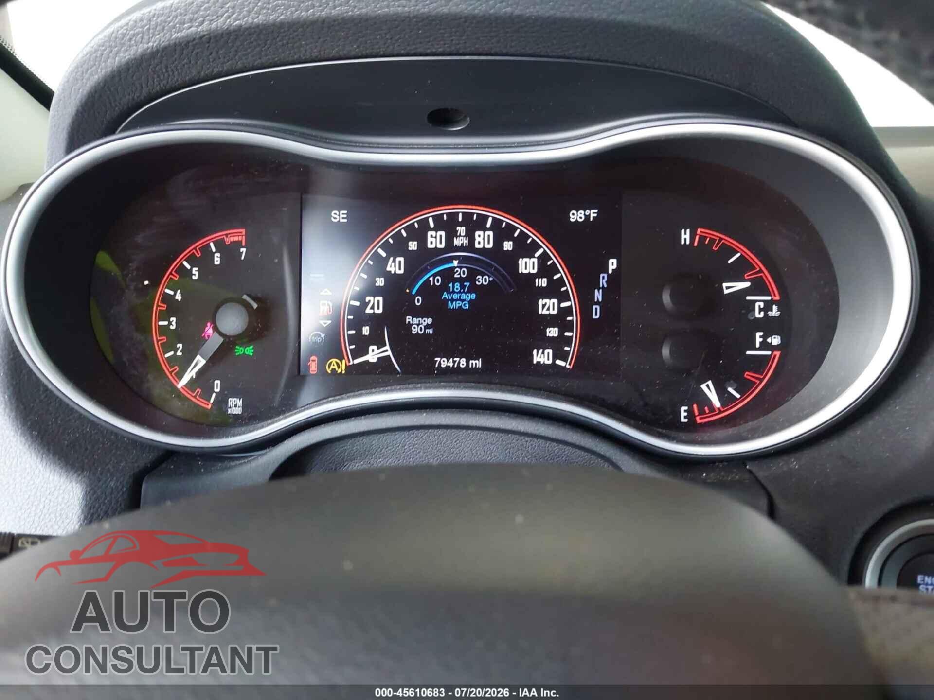 DODGE DURANGO 2019 - 1C4RDJAG2KC839744