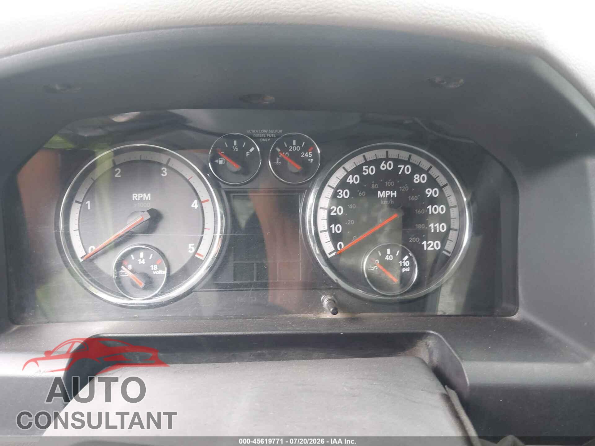 DODGE RAM 3500 2012 - 3C63DPHL8CG196351