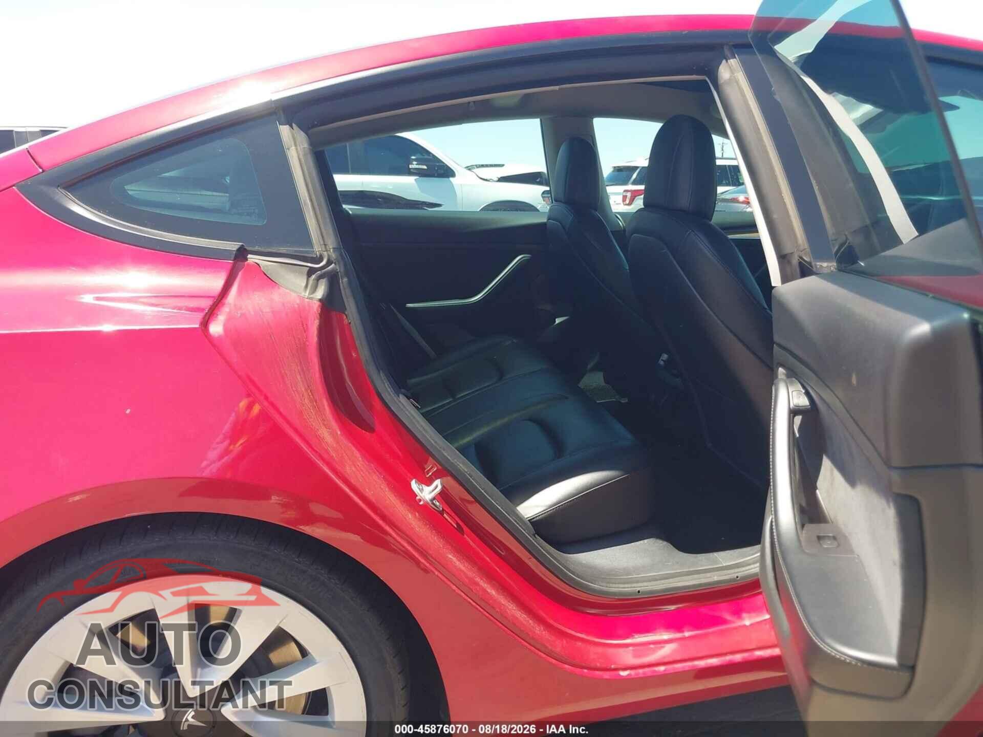 TESLA MODEL 3 2022 - 5YJ3E1EA5NF185855