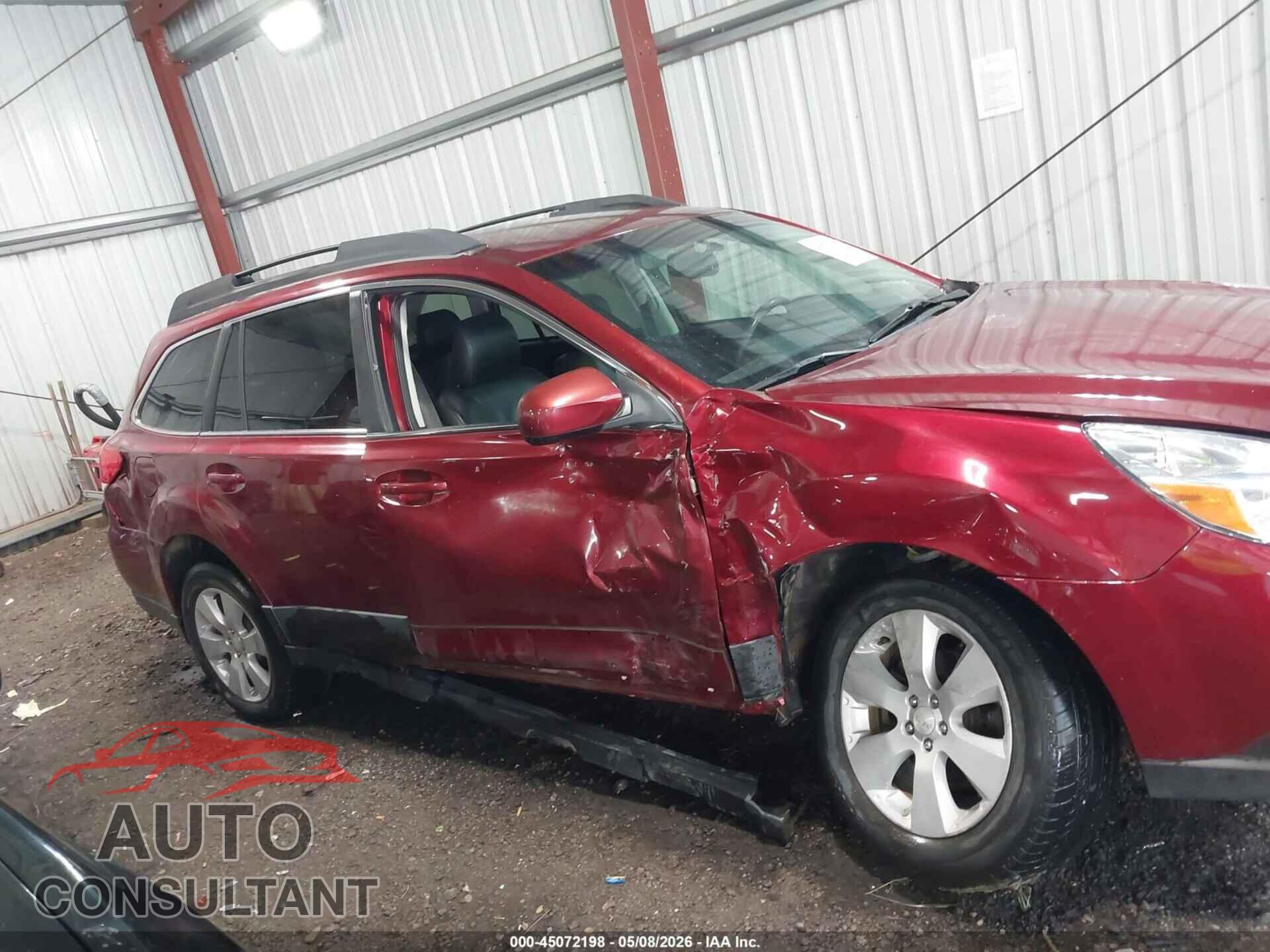 SUBARU OUTBACK 2012 - 4S4BRBCC3C3282097