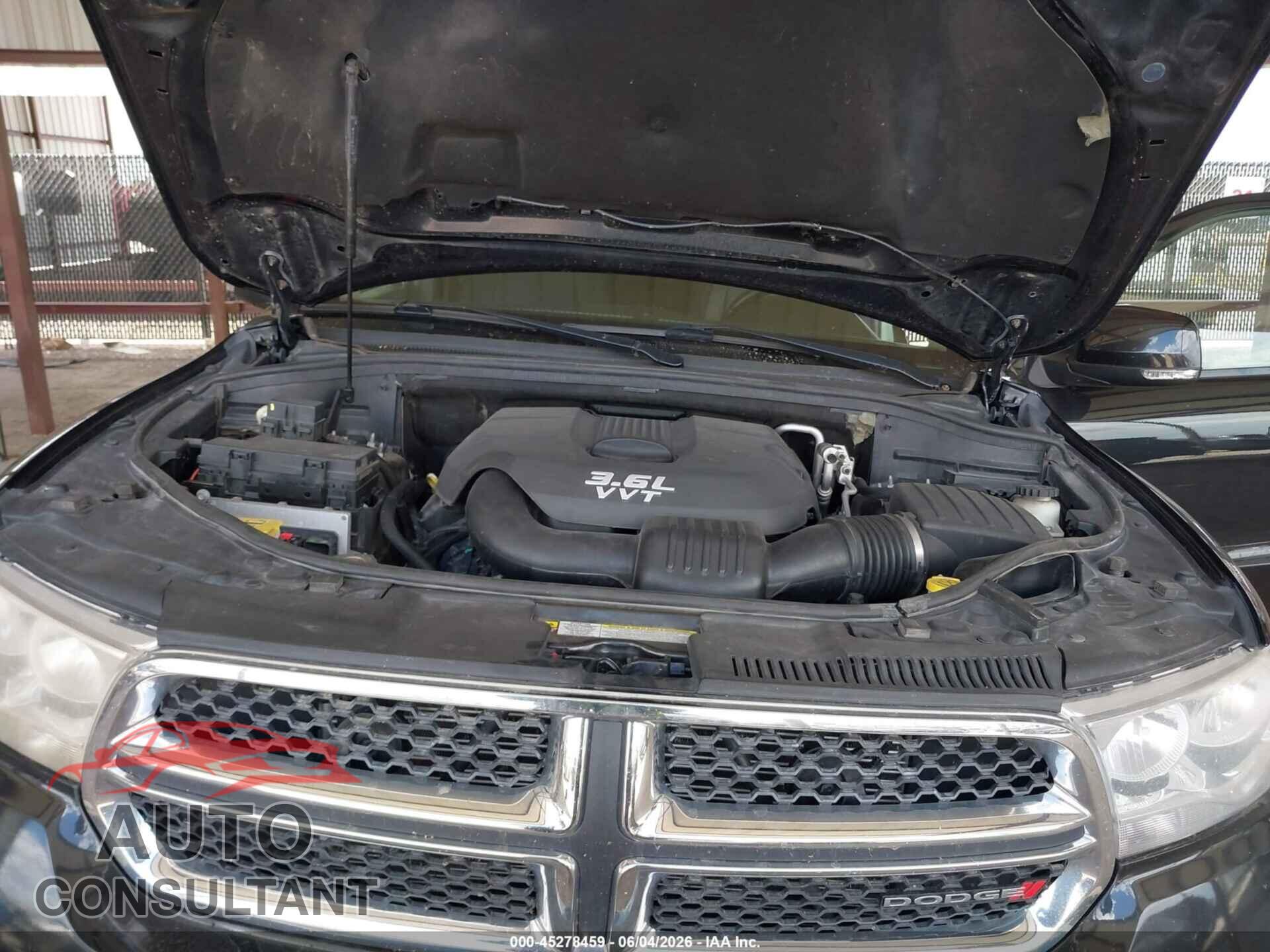 DODGE DURANGO 2013 - 1C4RDJDGXDC657482