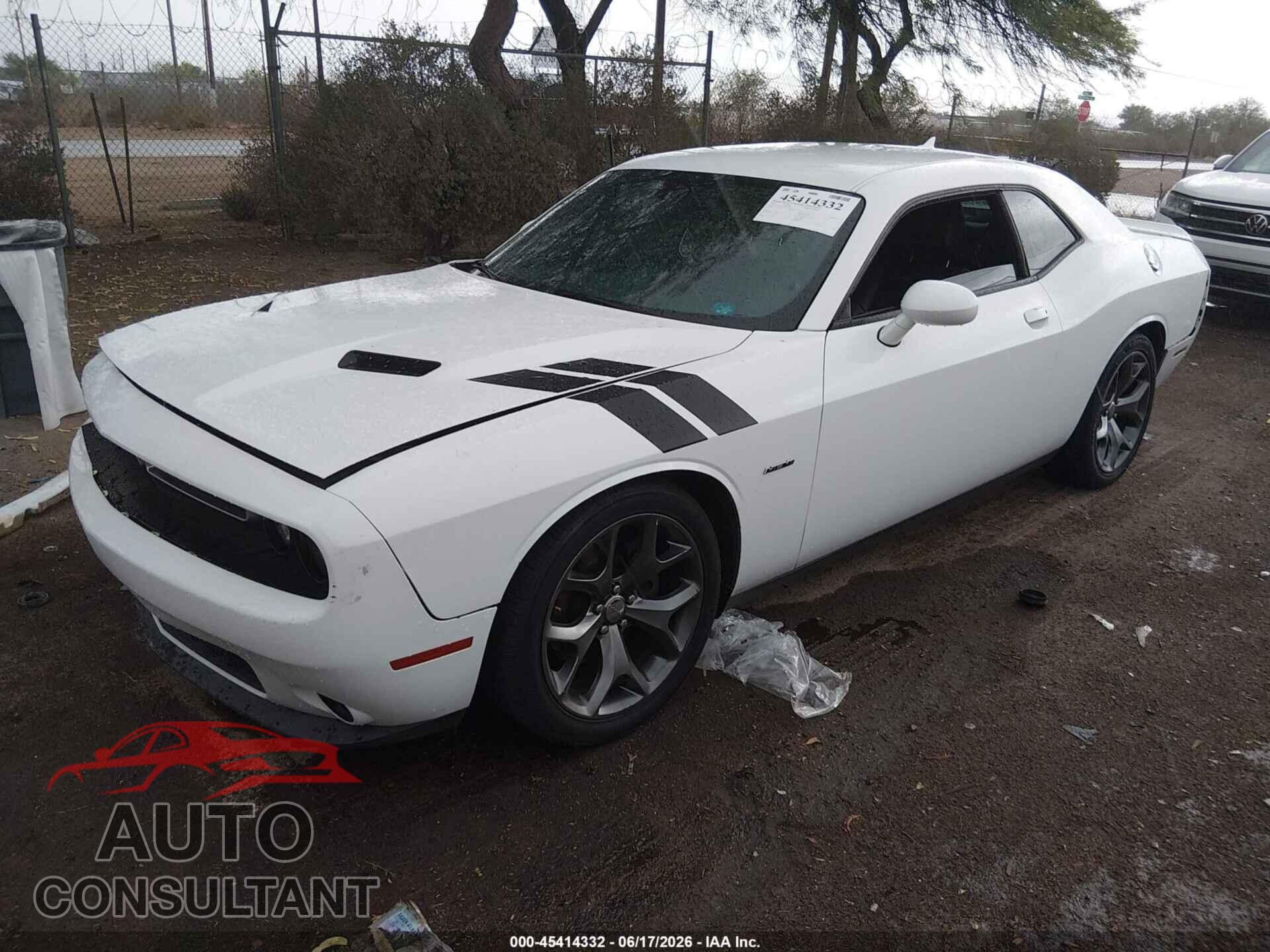 DODGE CHALLENGER 2015 - 2C3CDZBT5FH761578