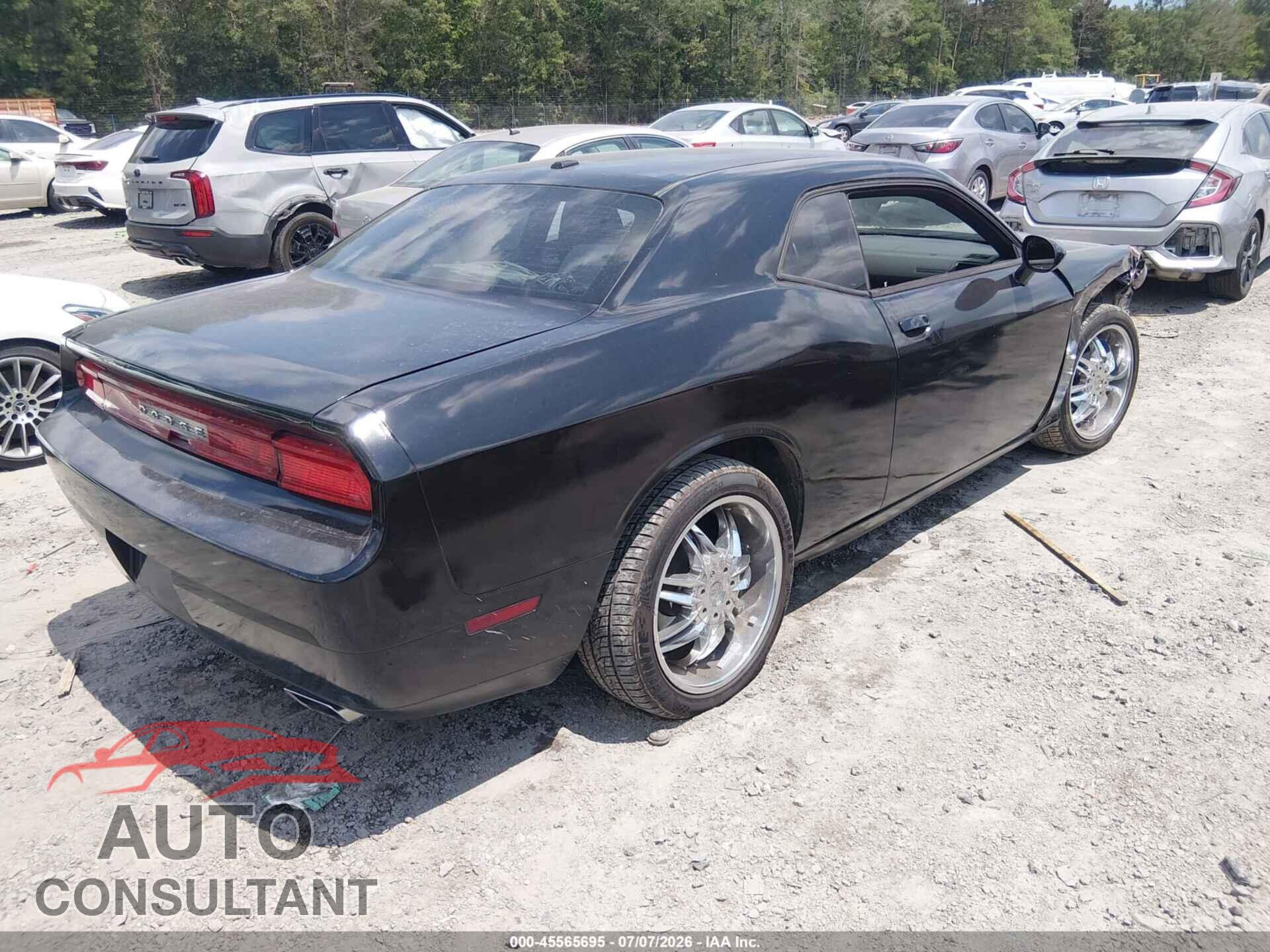 DODGE CHALLENGER 2012 - 2C3CDYAG1CH254672