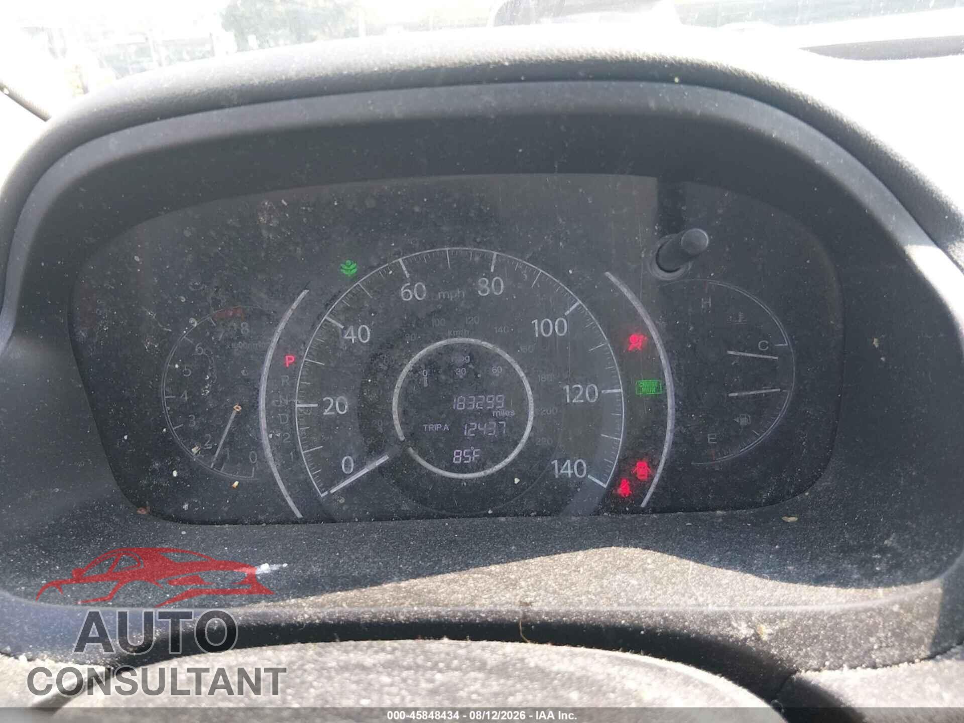 HONDA CR-V 2013 - 2HKRM4H37DH654861