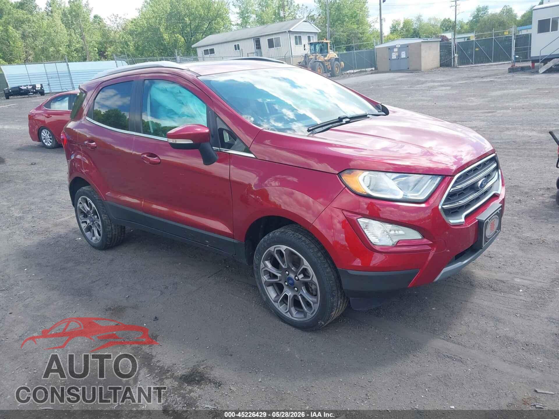 FORD ECOSPORT 2020 - MAJ6S3KL1LC377183