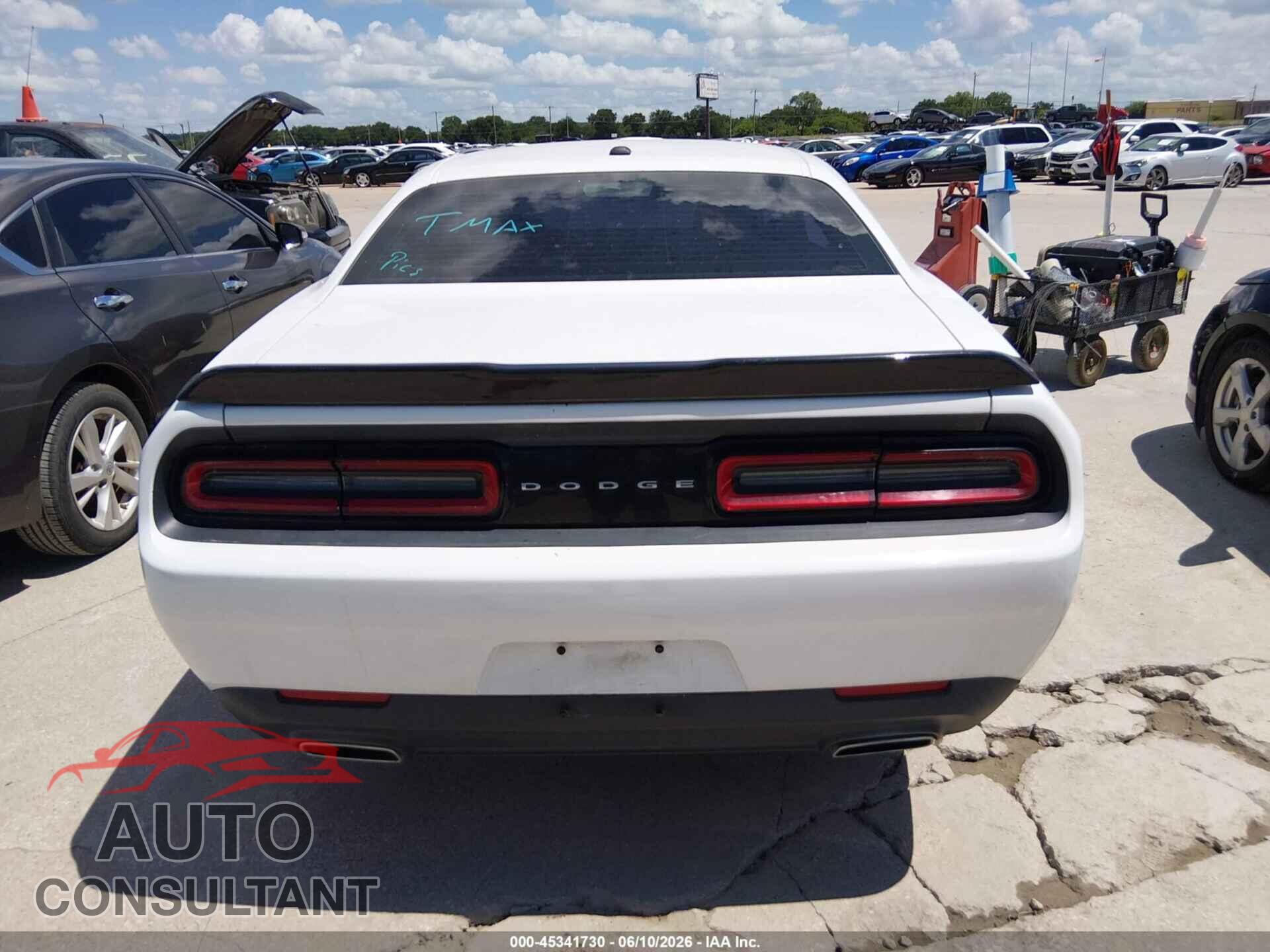 DODGE CHALLENGER 2016 - 2C3CDZAG8GH184003